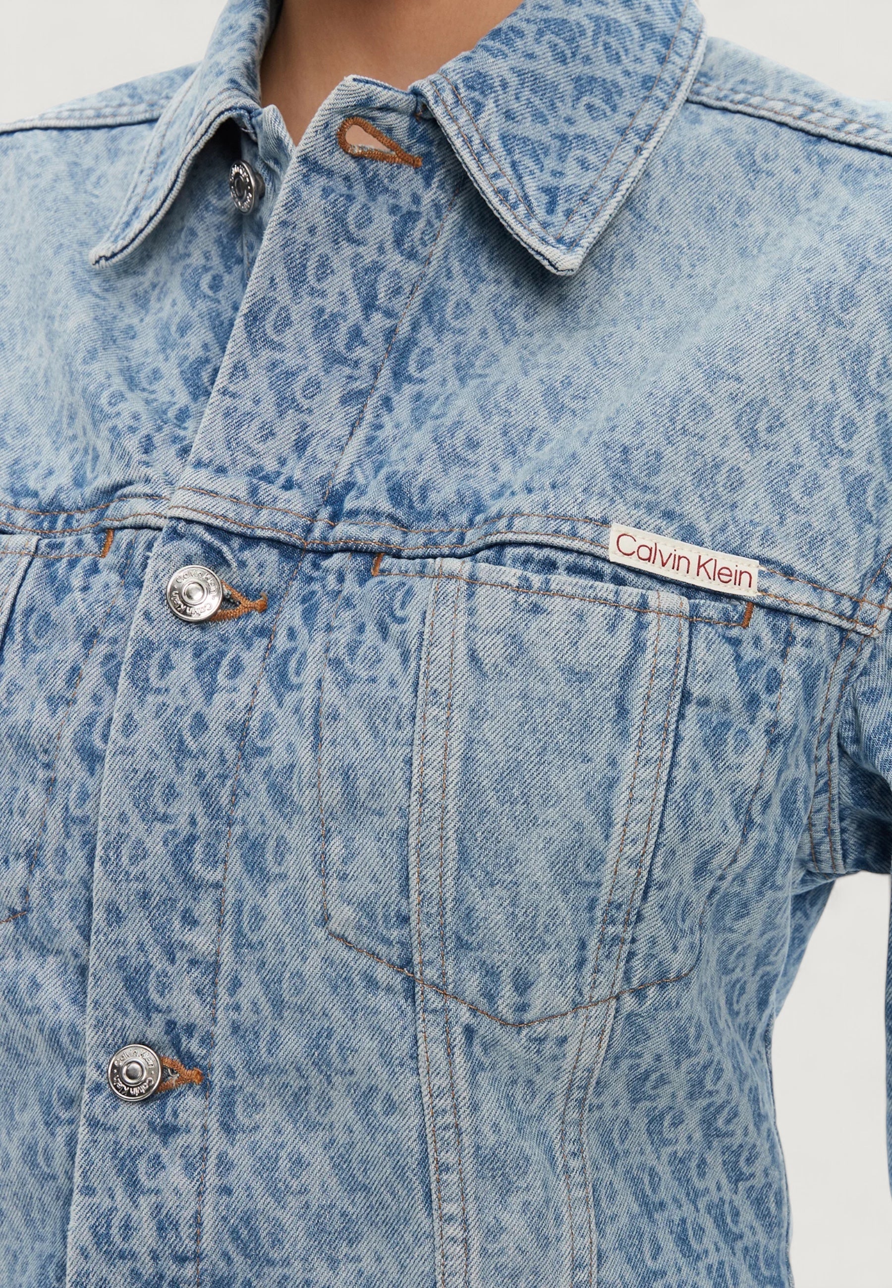 Giacchetto Calvin Klein Jeans CINCHED TRUCKER CK L