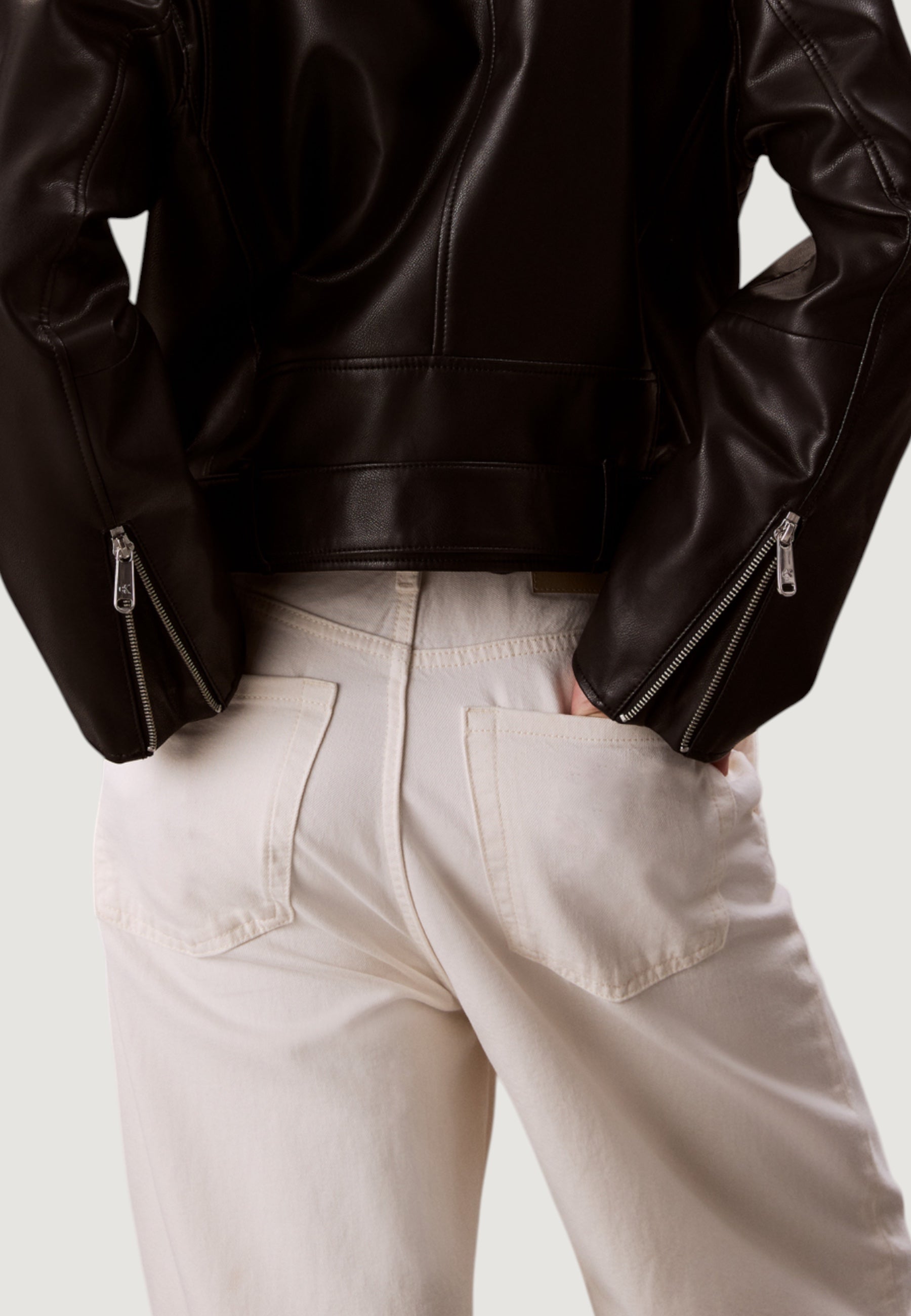 Jackets Calvin Klein Jeans FAUX LEATHER MOTO JA