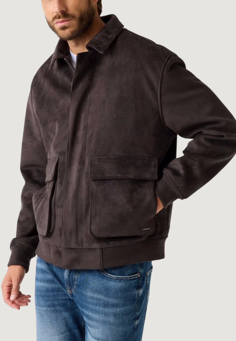 Jacket Guess RYAN FAUX SUEDE JACKET