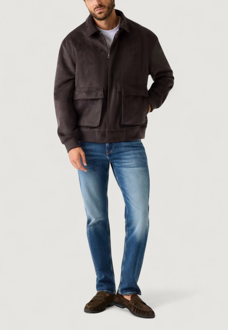 Jacket Guess RYAN FAUX SUEDE JACKET
