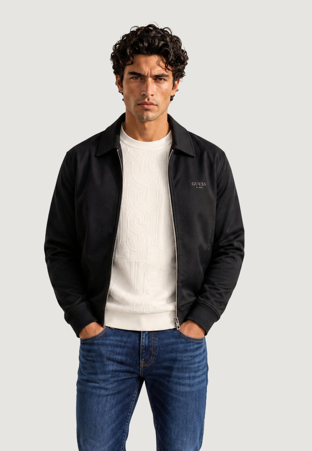 Giacchetto Guess LS ZIP UP SWEAT JACK