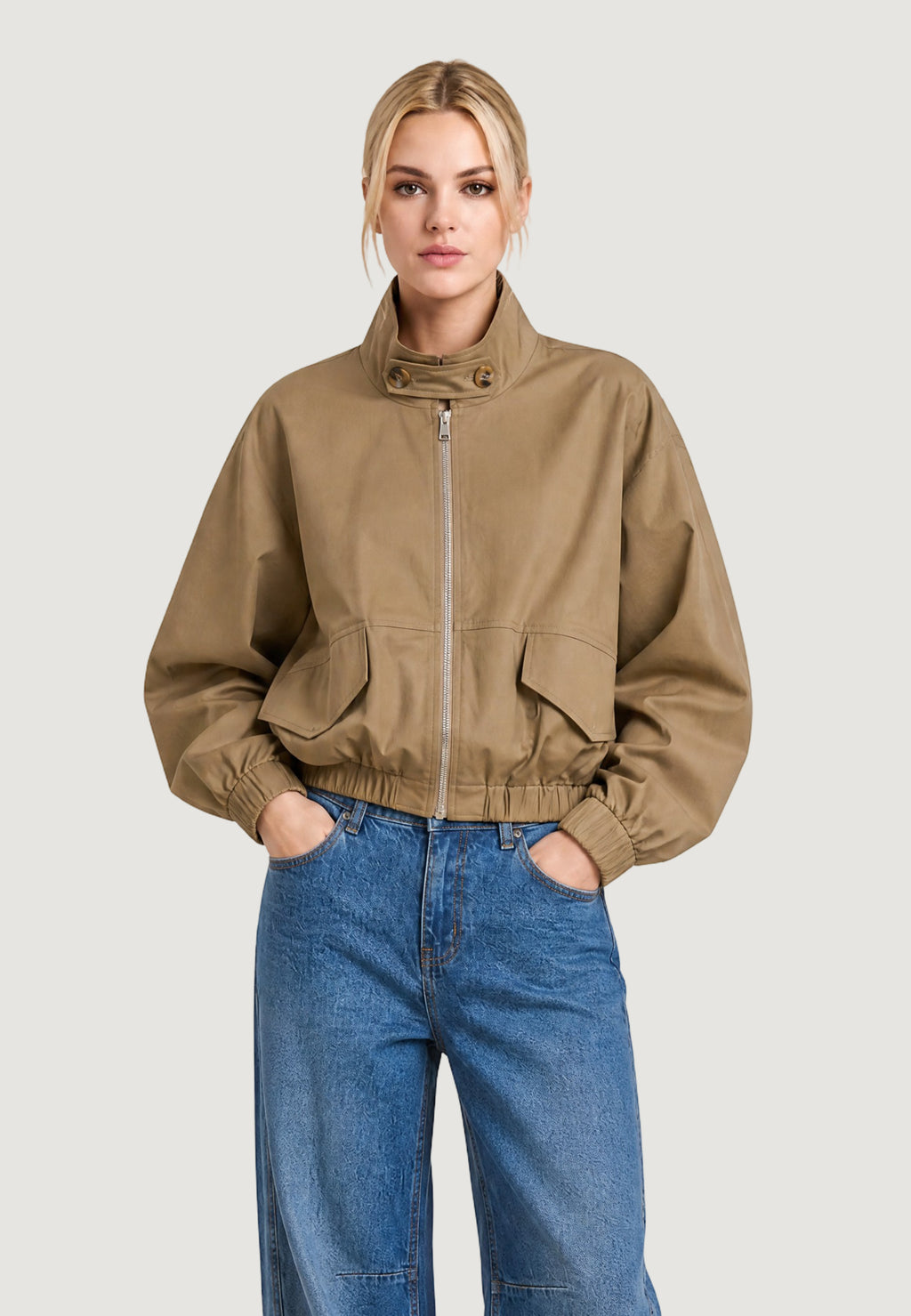 Jackets I am Giacca Cotone Bottoni