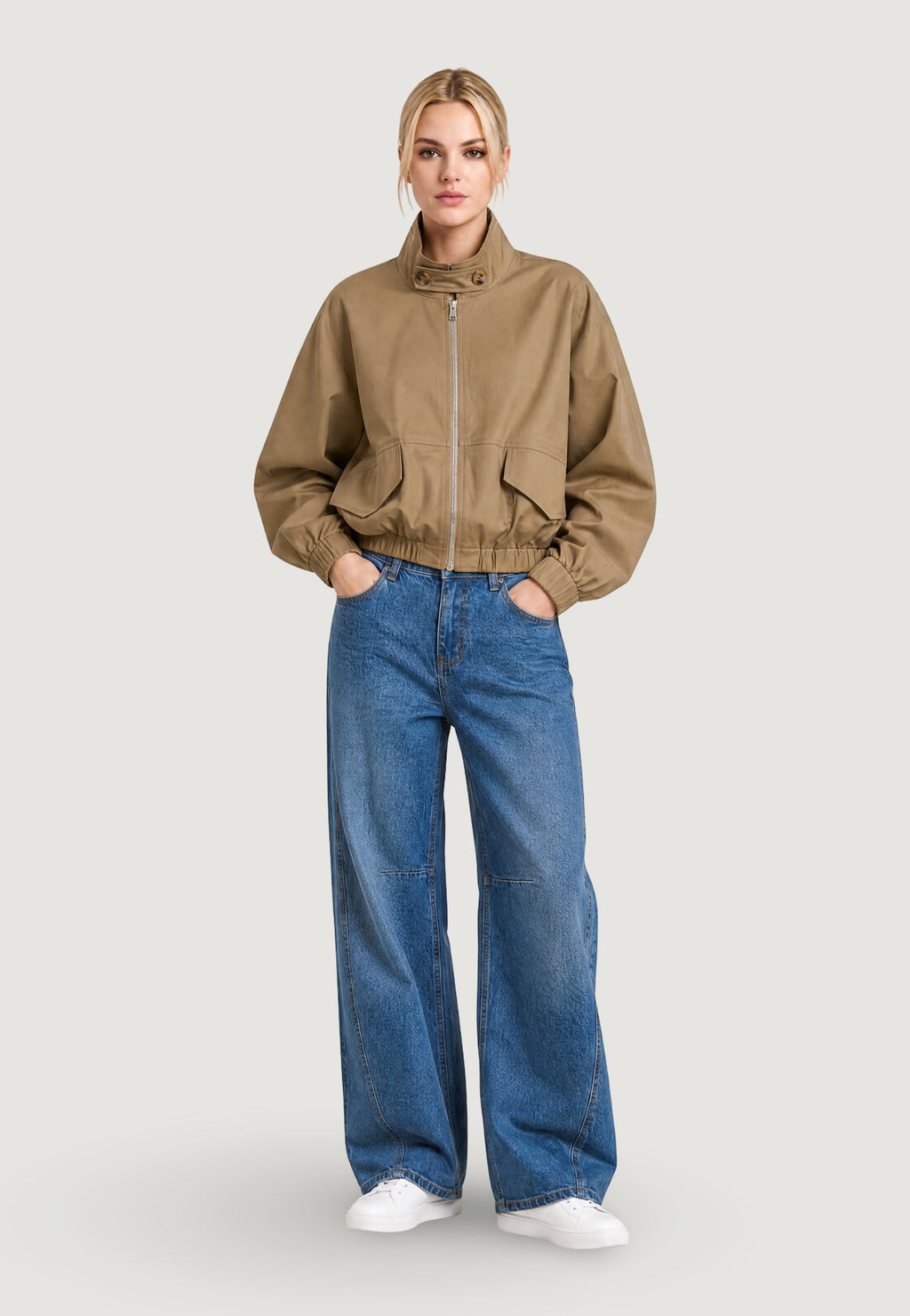 Jackets I am Giacca Cotone Bottoni