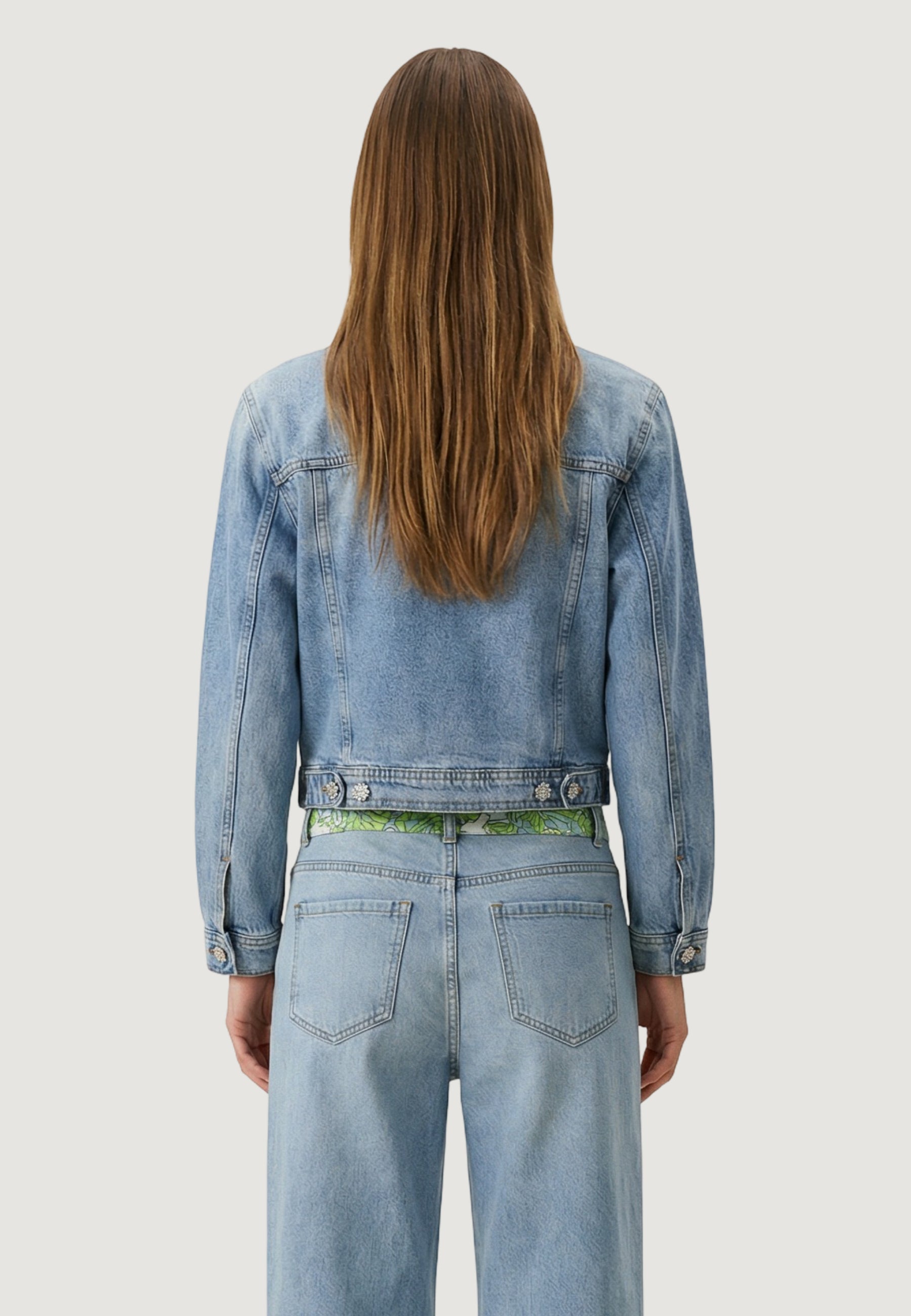 Jackets I am Giacca Cotone Bottoni Gioiello