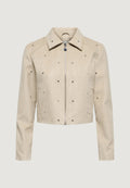 Jackets Jacqueline de Yong Jdyrowan Faux Suede Stud Jacket Otw Sgo