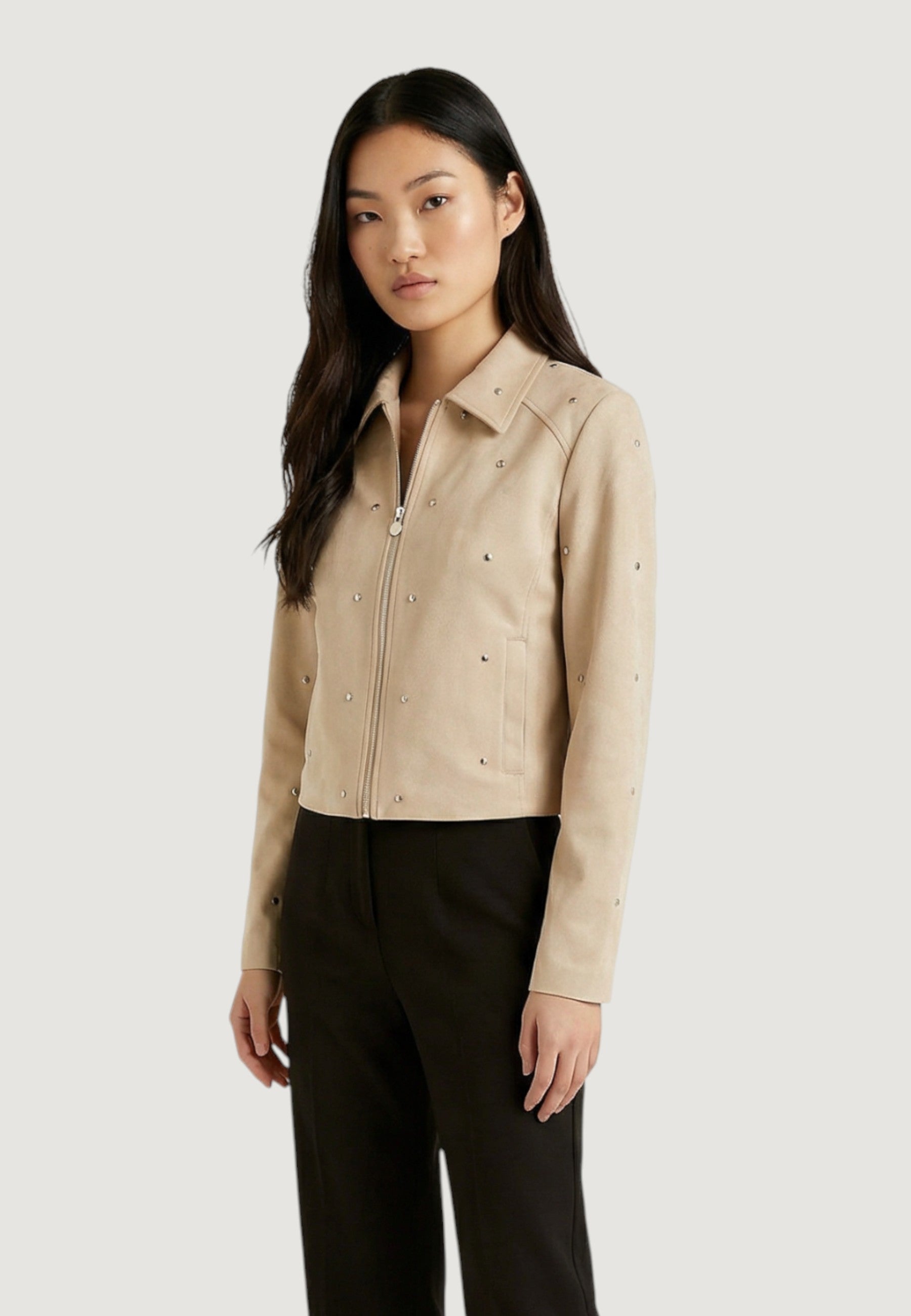 Jackets Jacqueline de Yong Jdyrowan Faux Suede Stud Jacket Otw Sgo