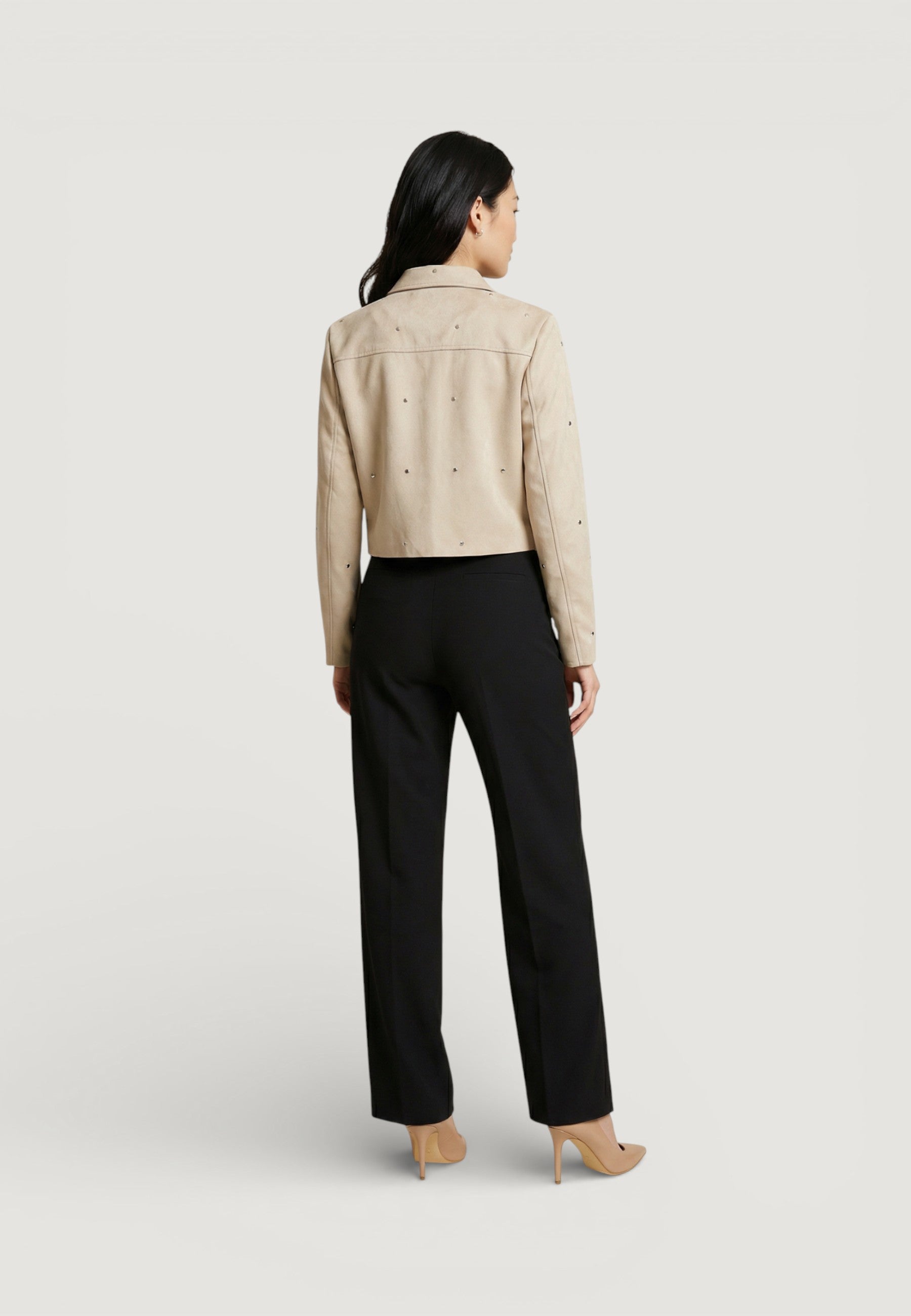 Jackets Jacqueline de Yong Jdyrowan Faux Suede Stud Jacket Otw Sgo