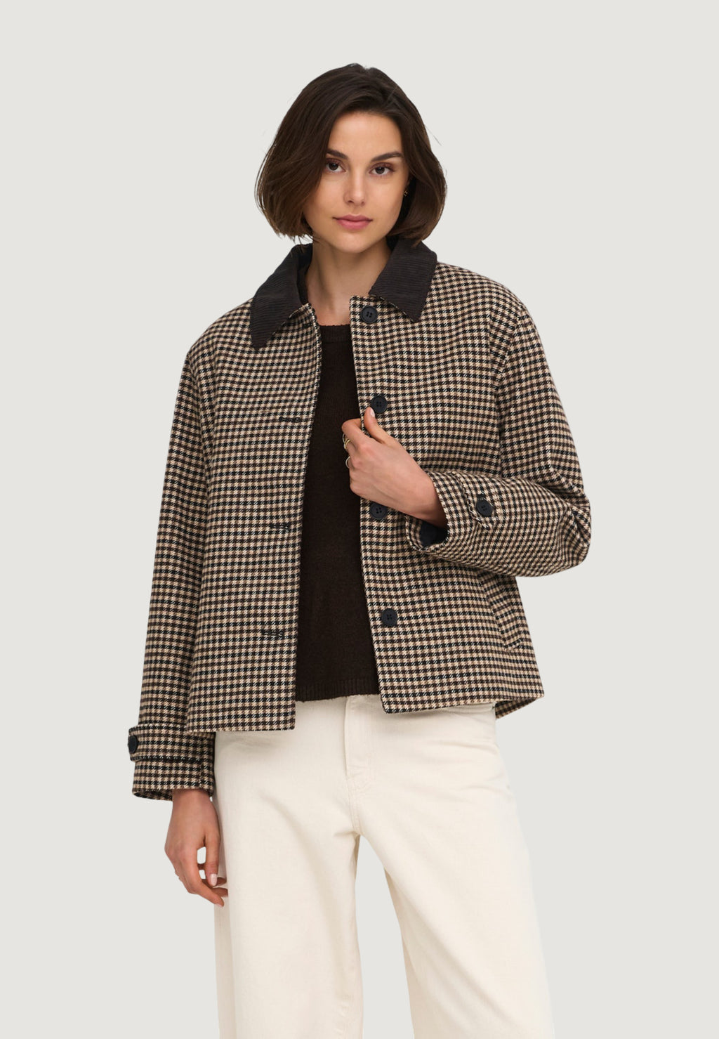 Jackets Jacqueline de Yong Jdyvalerie Check Jacket Otw Yfm