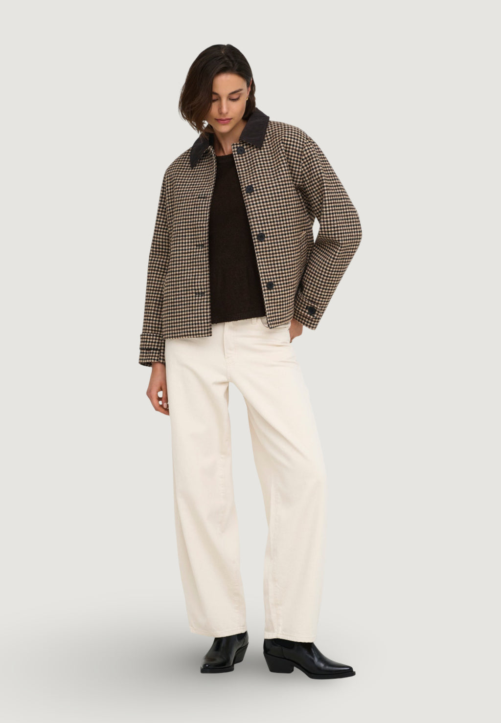 Jackets Jacqueline de Yong Jdyvalerie Check Jacket Otw Yfm
