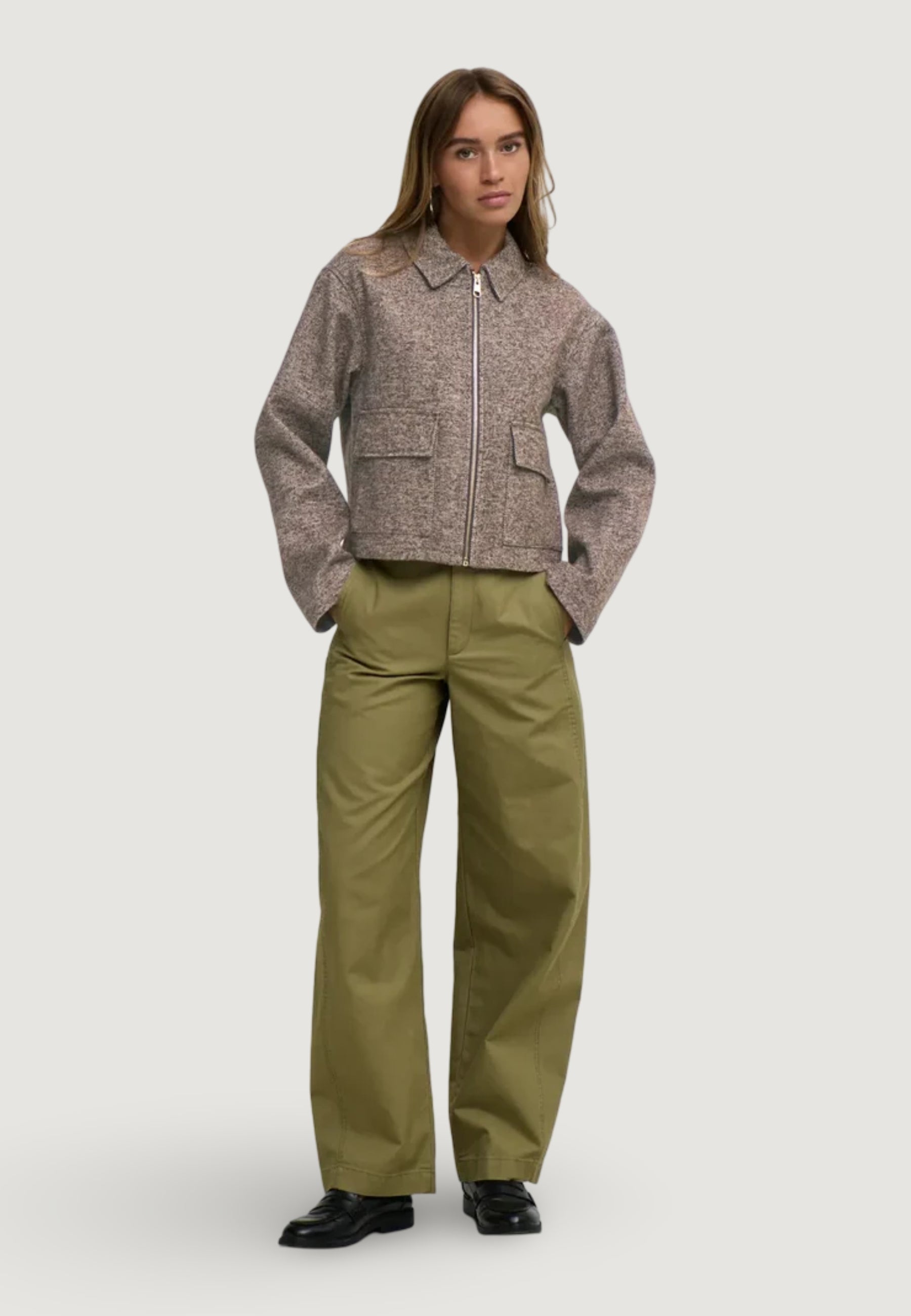 Jackets Jacqueline de Yong Jdyvinga Herringbone Jacket Otw Noos