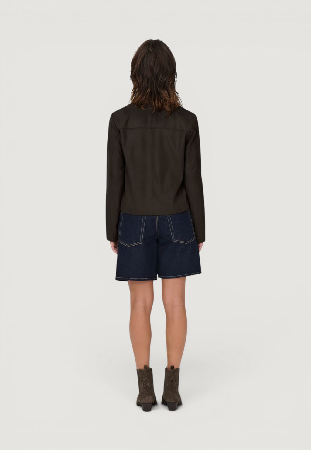 Giacchetto Jacqueline de Yong JDYNICO FAUX SUEDE JACKET OTW SGO NOOS