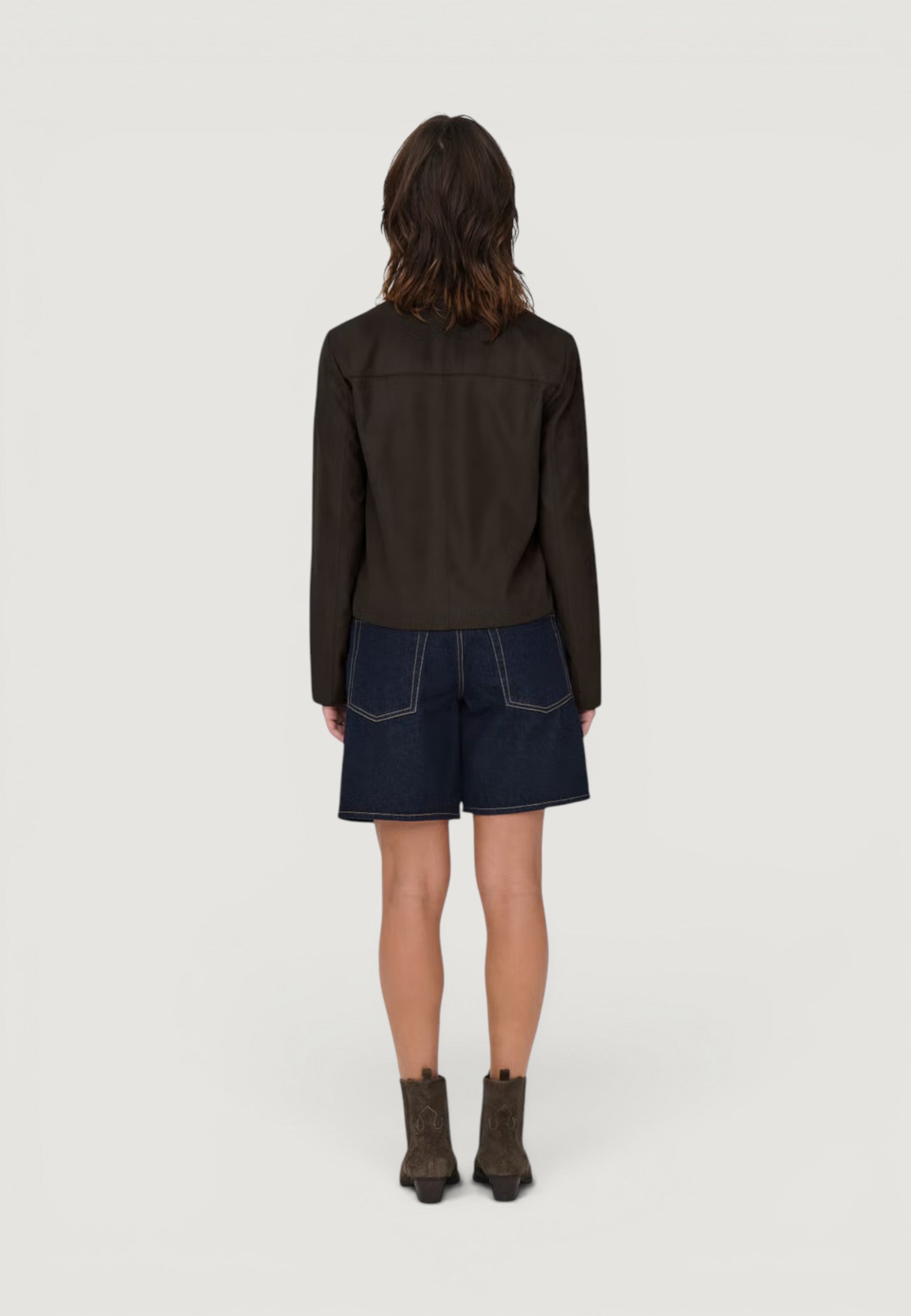 Giacchetto Jacqueline de Yong JDYNICO FAUX SUEDE JACKET OTW SGO NOOS