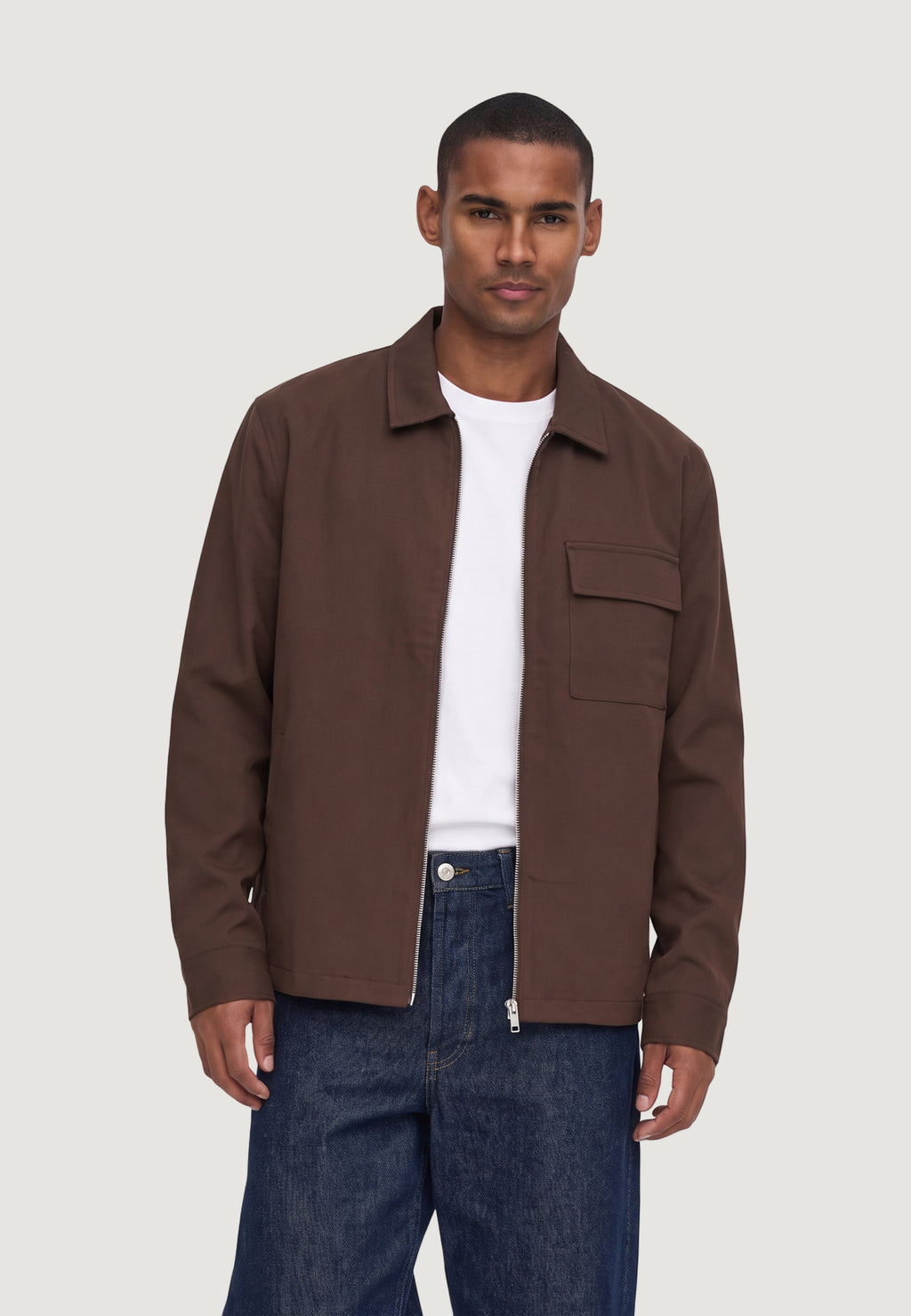 Jacket Only & Sons Onswill Reg 0292 Zip Overshirt Frml Noos
