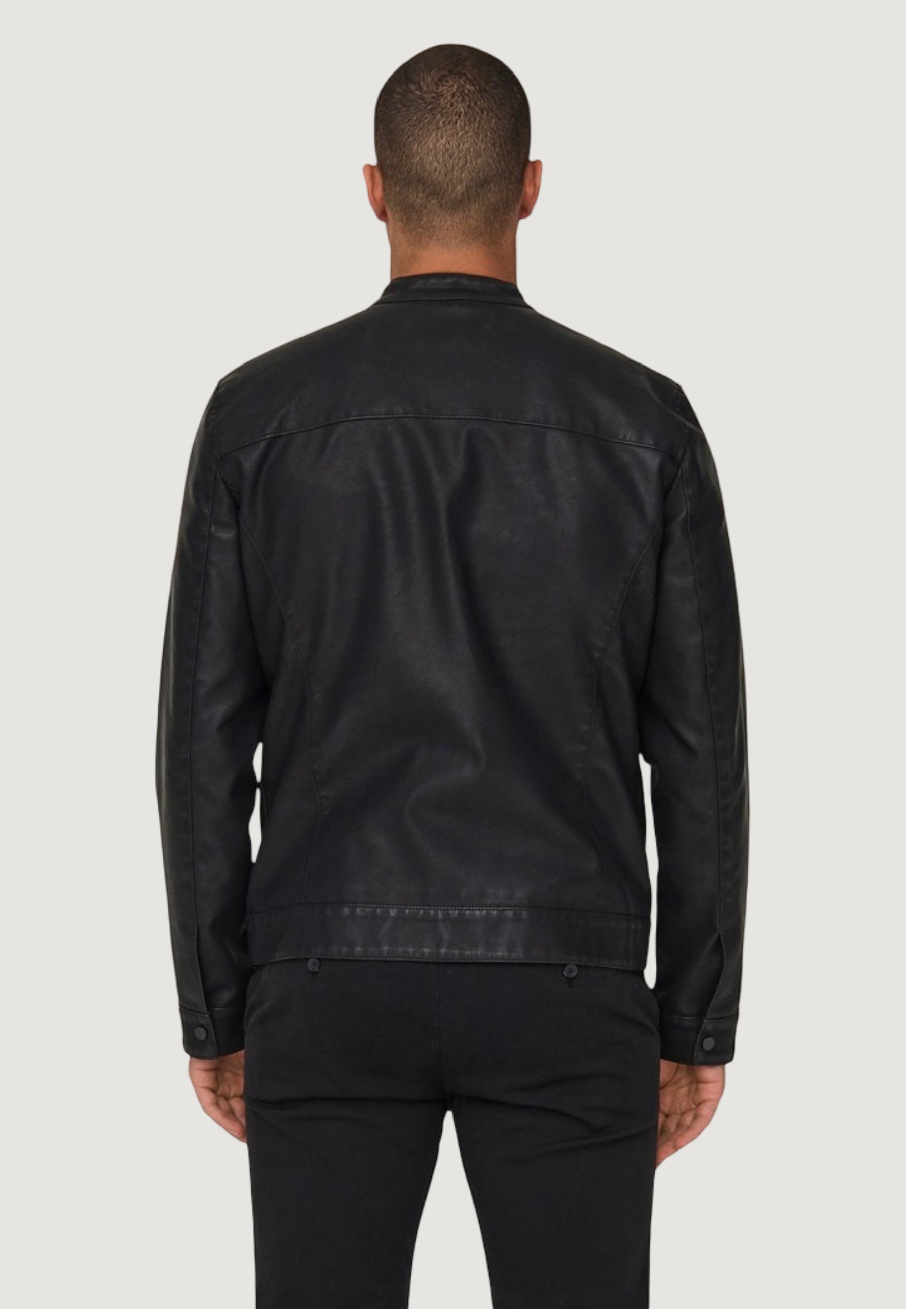 Giacchetto Only & Sons MIKE PU RACER JACKET OTW