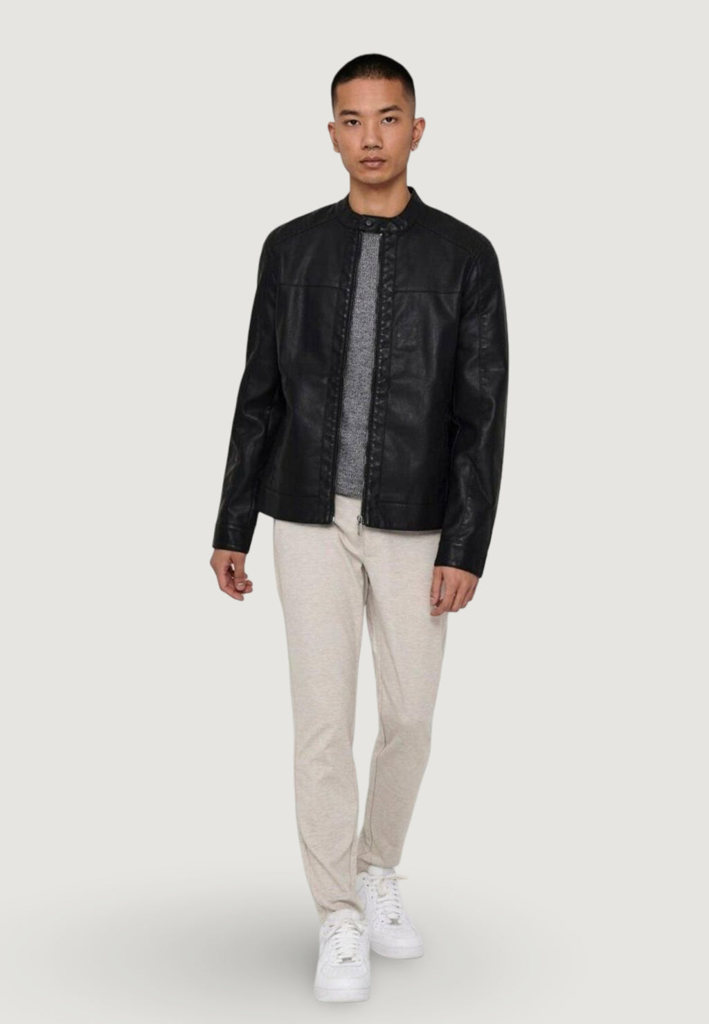 Jacket Only & Sons MIKE PU RACER JACKET OTW