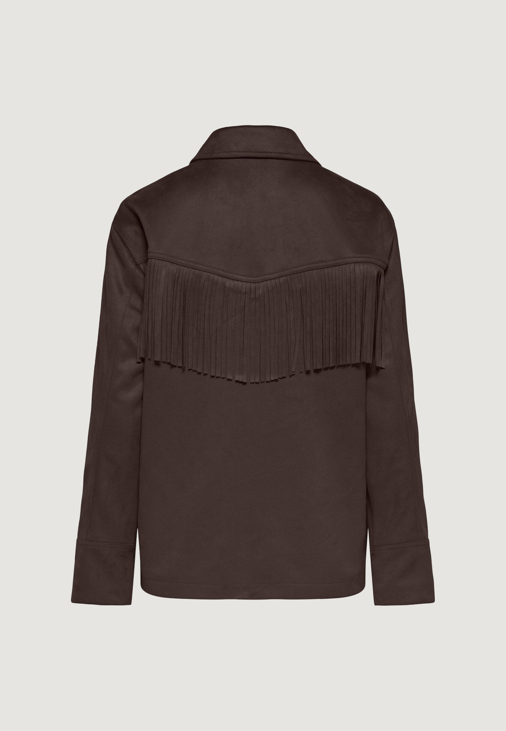 Jackets Only ONLCAROLINA FAUX SUEDE FRINGE JKT CC OTW