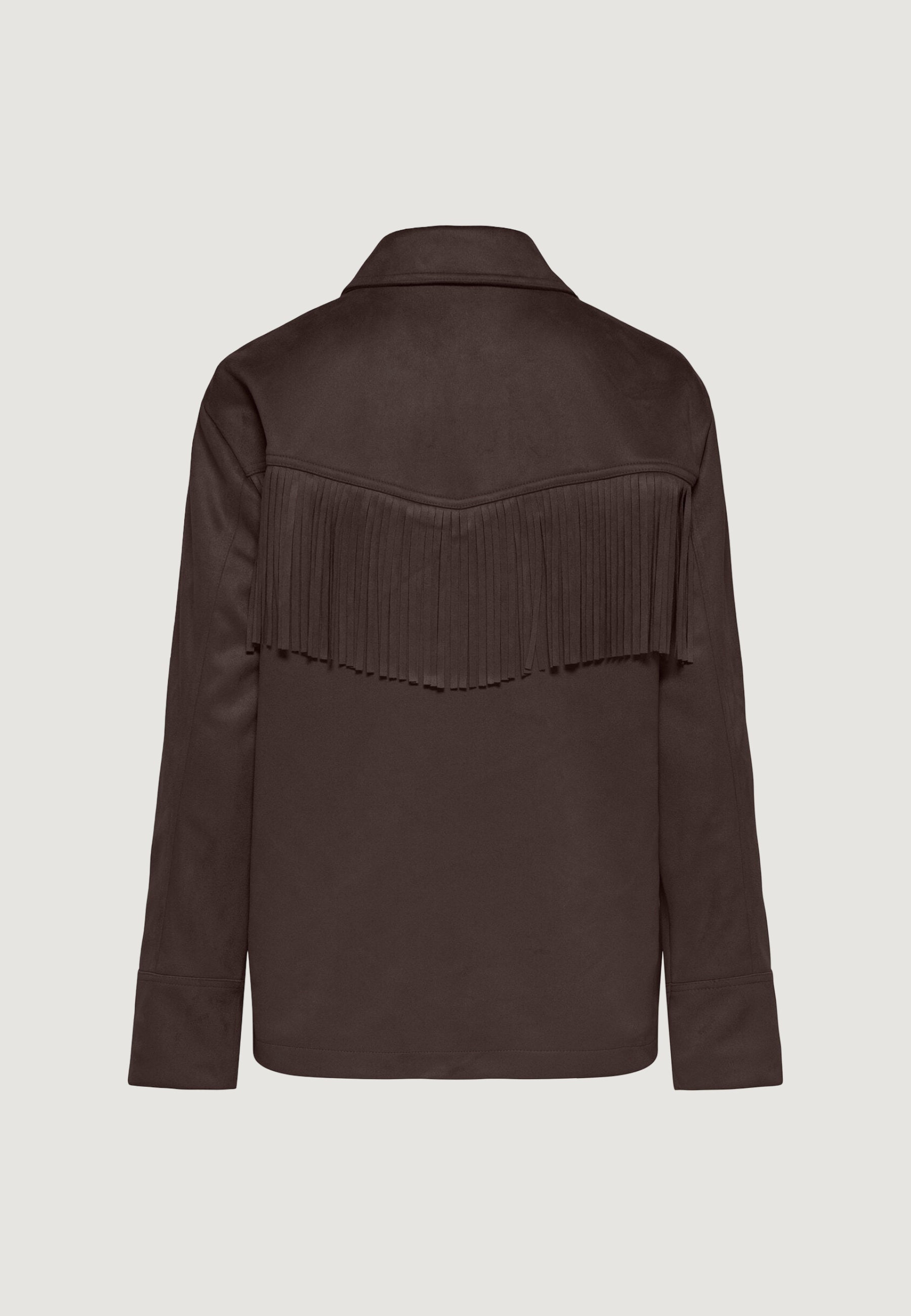 Jackets Only ONLCAROLINA FAUX SUEDE FRINGE JKT CC OTW