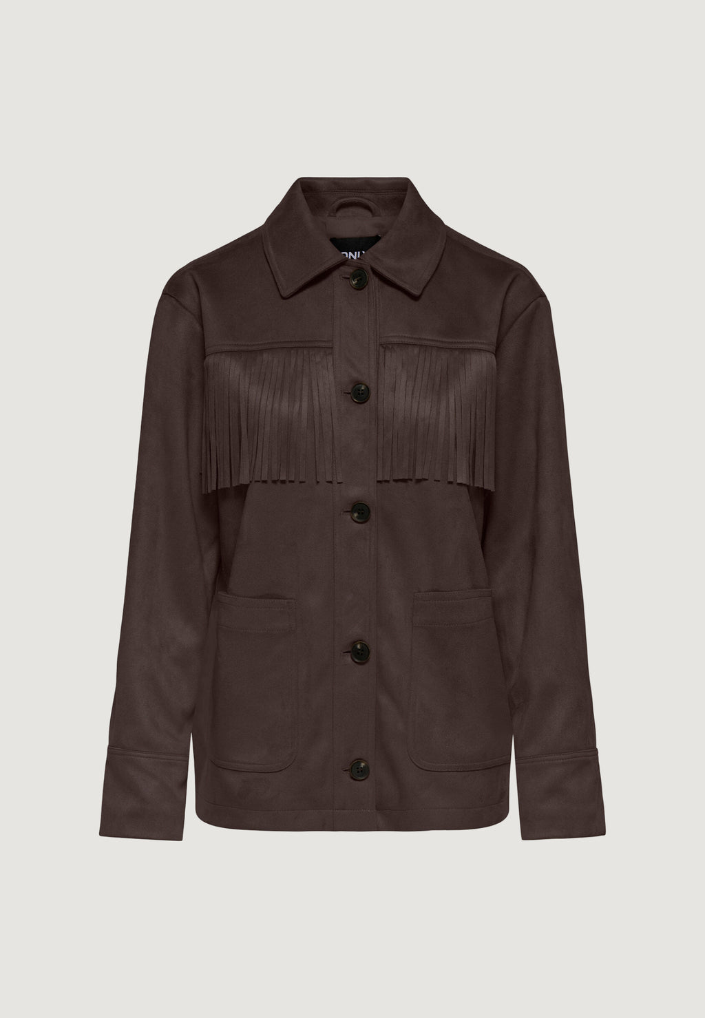 Jackets Only ONLCAROLINA FAUX SUEDE FRINGE JKT CC OTW