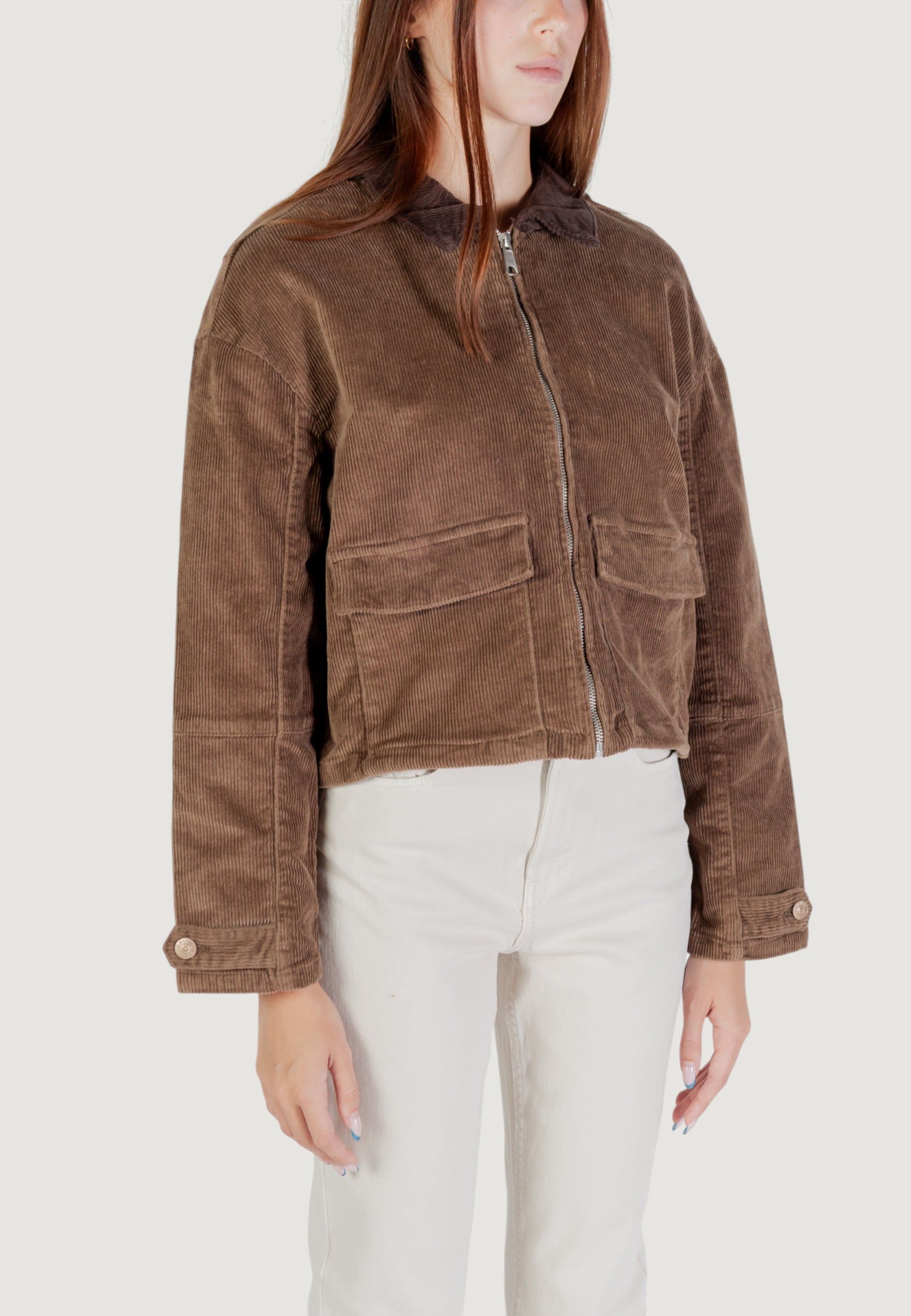Giacchetto Only ONLGLOBAL L/S CORD JACKET CC PNT