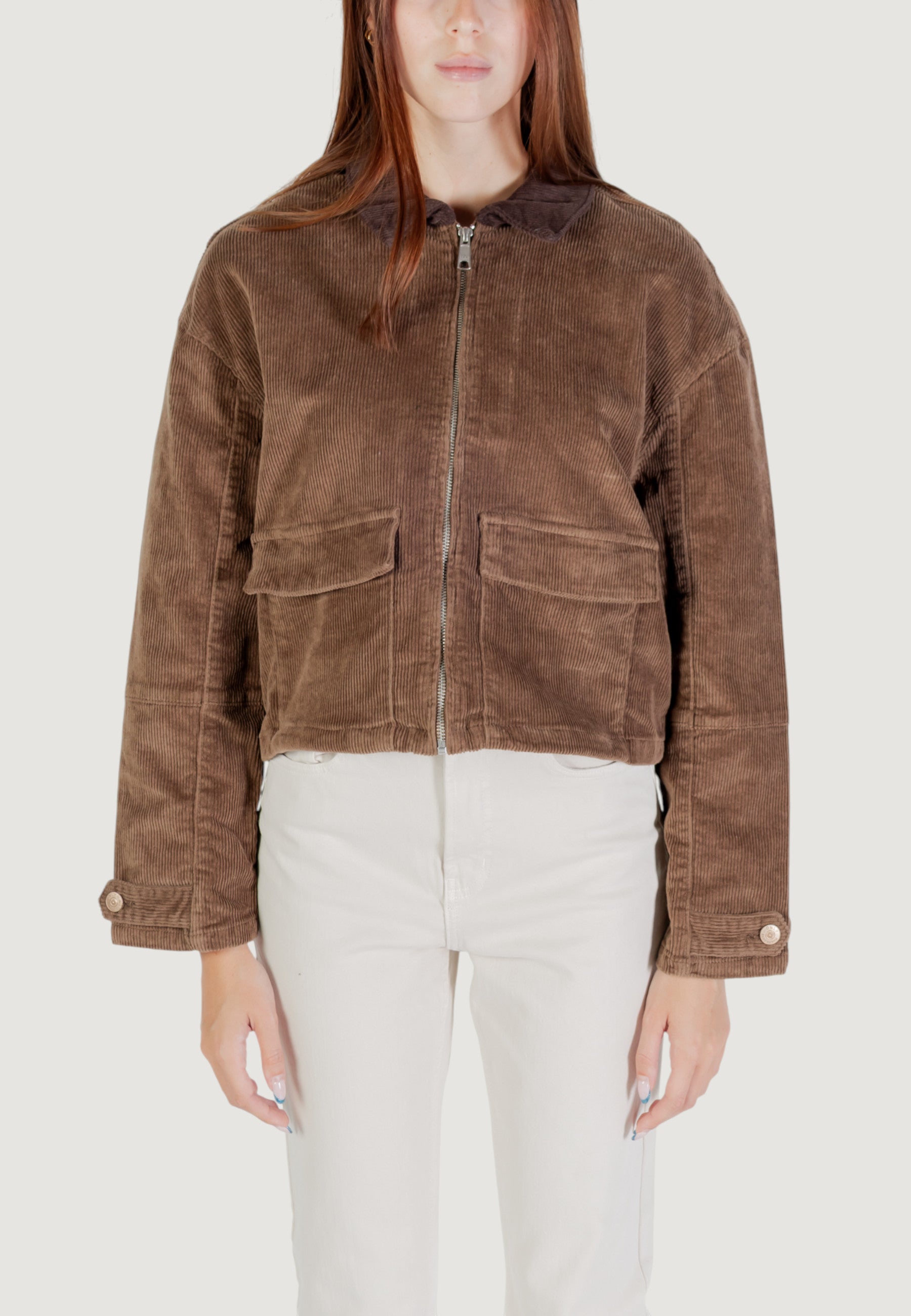 Giacchetto Only ONLGLOBAL L/S CORD JACKET CC PNT