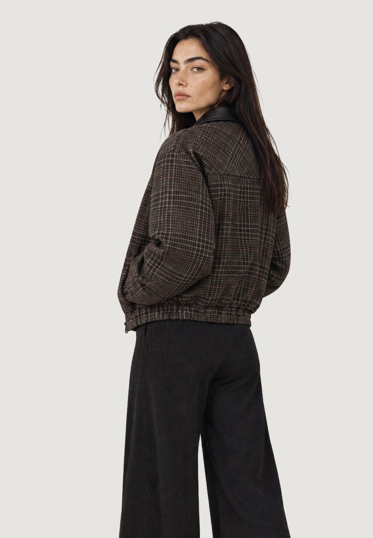 Jackets Only Onlmika Check Bomber Jacket Otw