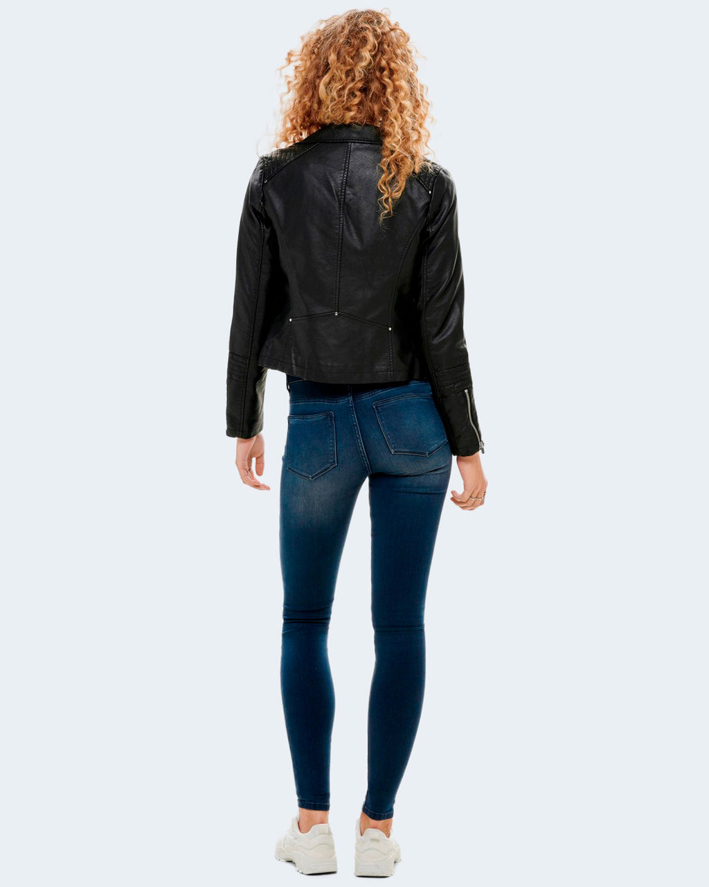 Giacchetto Only ONLGEMMA FAUX LEATHER BIKER OTW NOOS