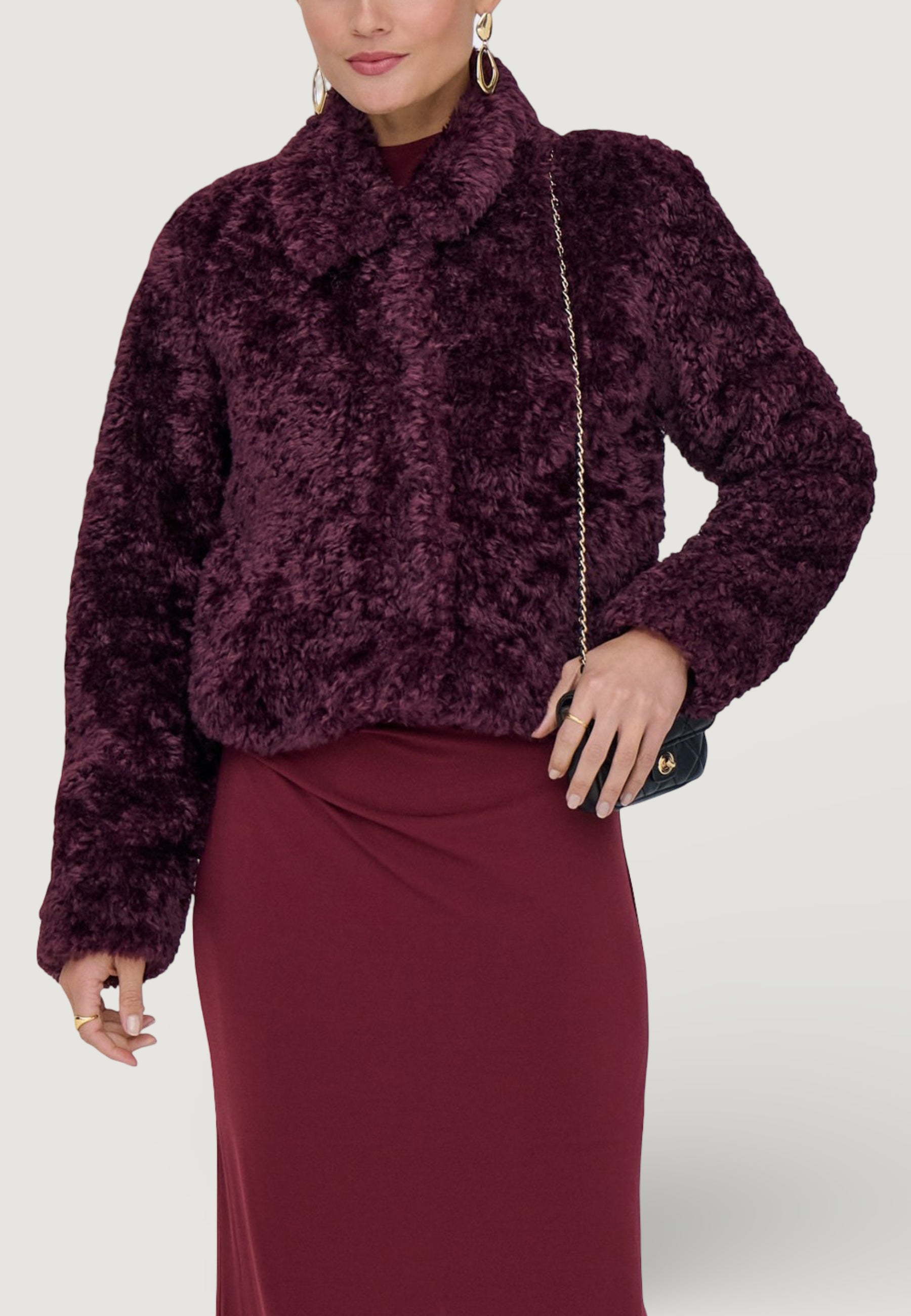 Jackets Only Onlginny Short Teddy Jacket Otw