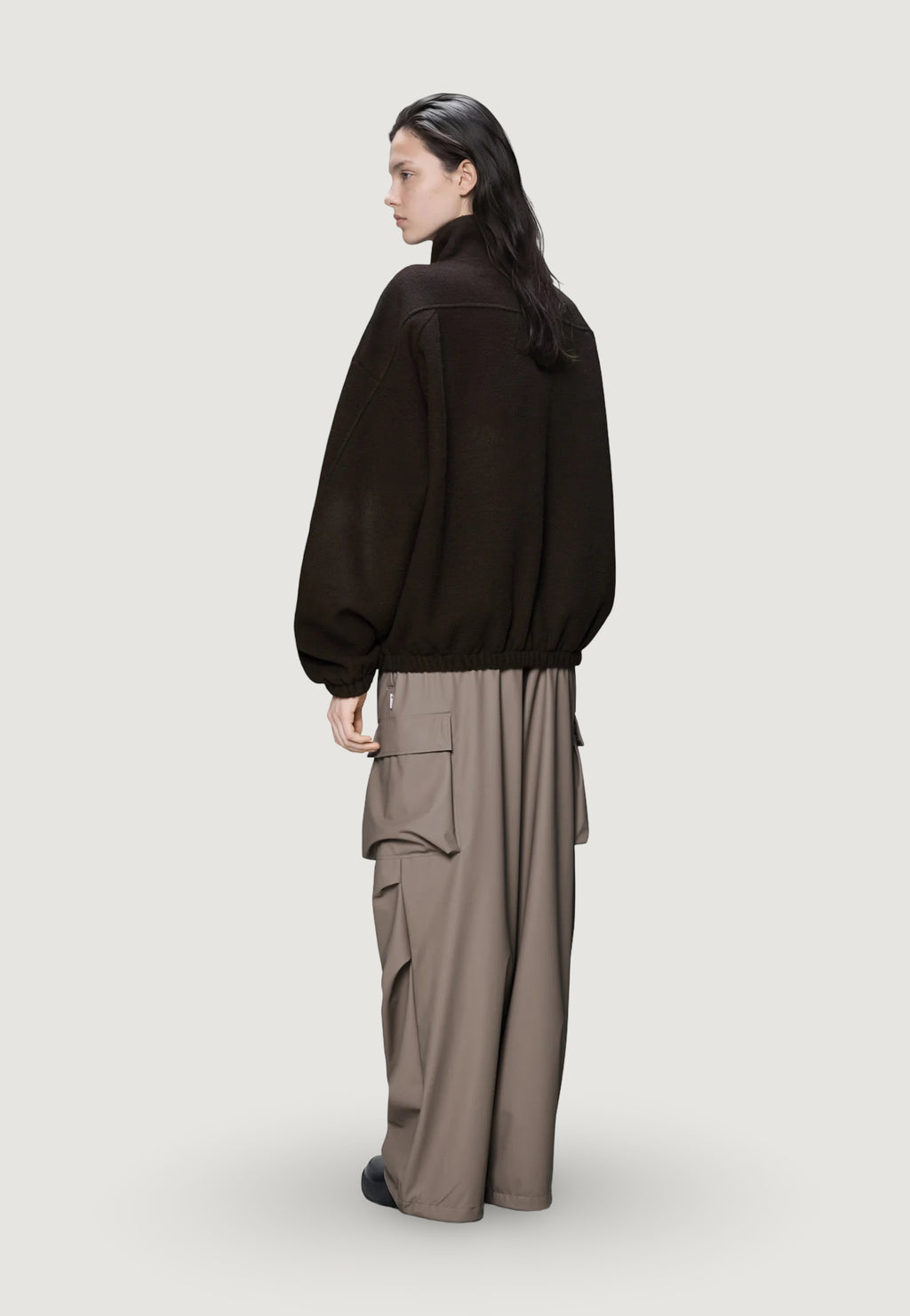 Jacket Rains Fleece Zip Jacket Bark