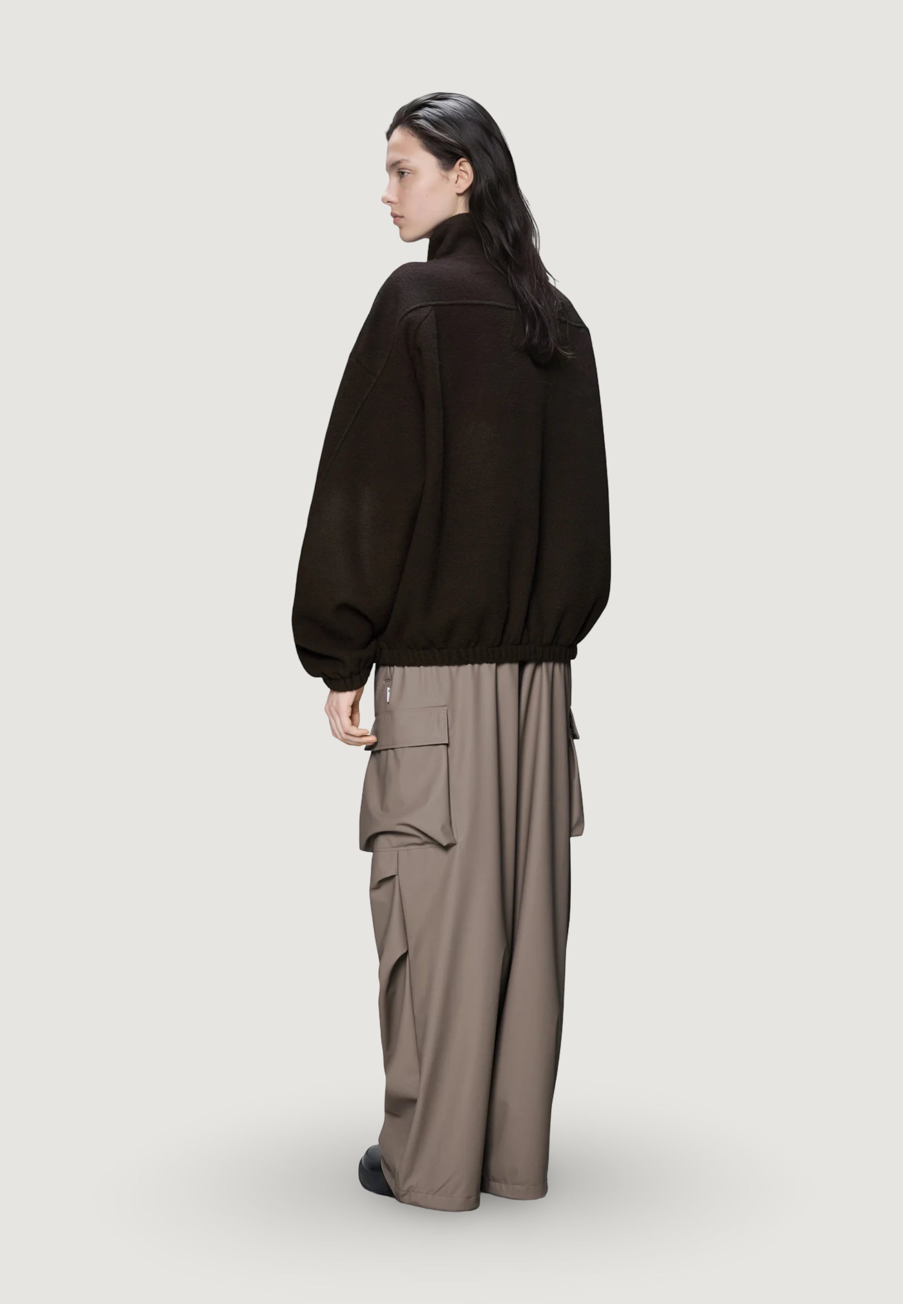 Jacket Rains Fleece Zip Jacket Bark