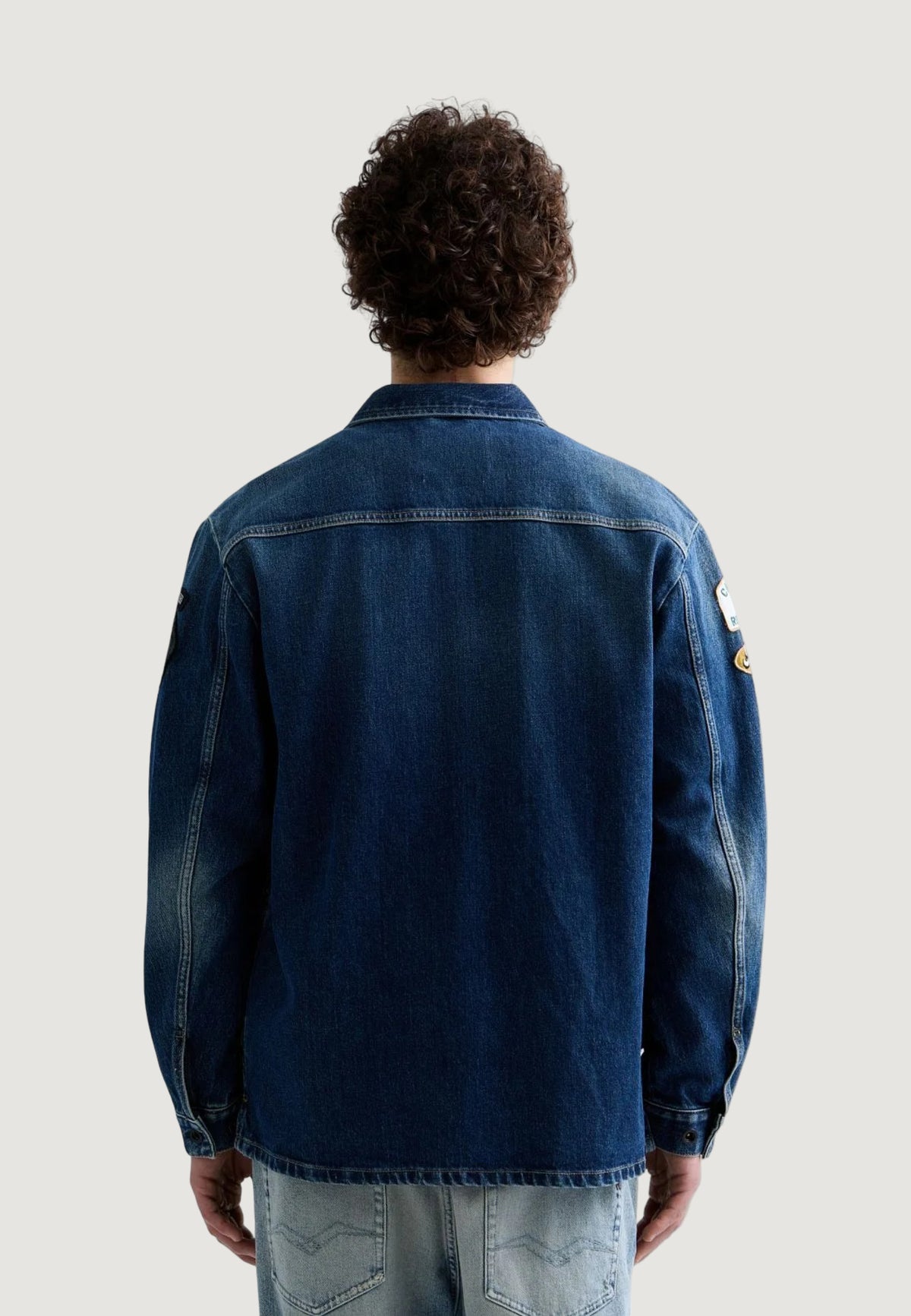 Giacchetto Replay 11 OZ COMFORT BLUE DENIM