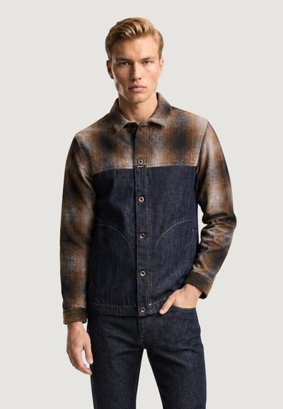 Giacchetto Replay 12 OZ RECYCLED INDIGO COTTON DENIM