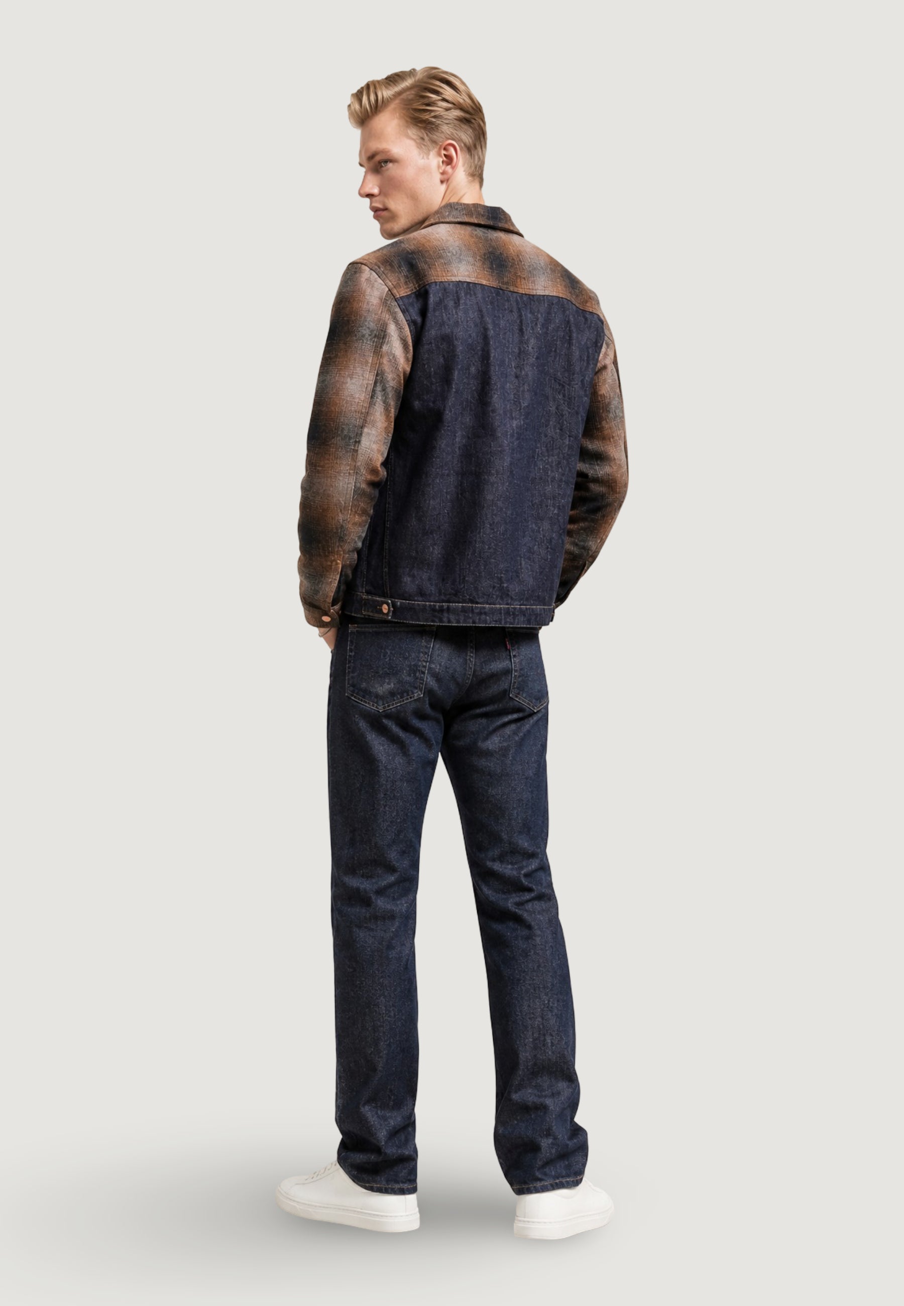 Jacket Replay 12 OZ RECYCLED INDIGO COTTON DENIM