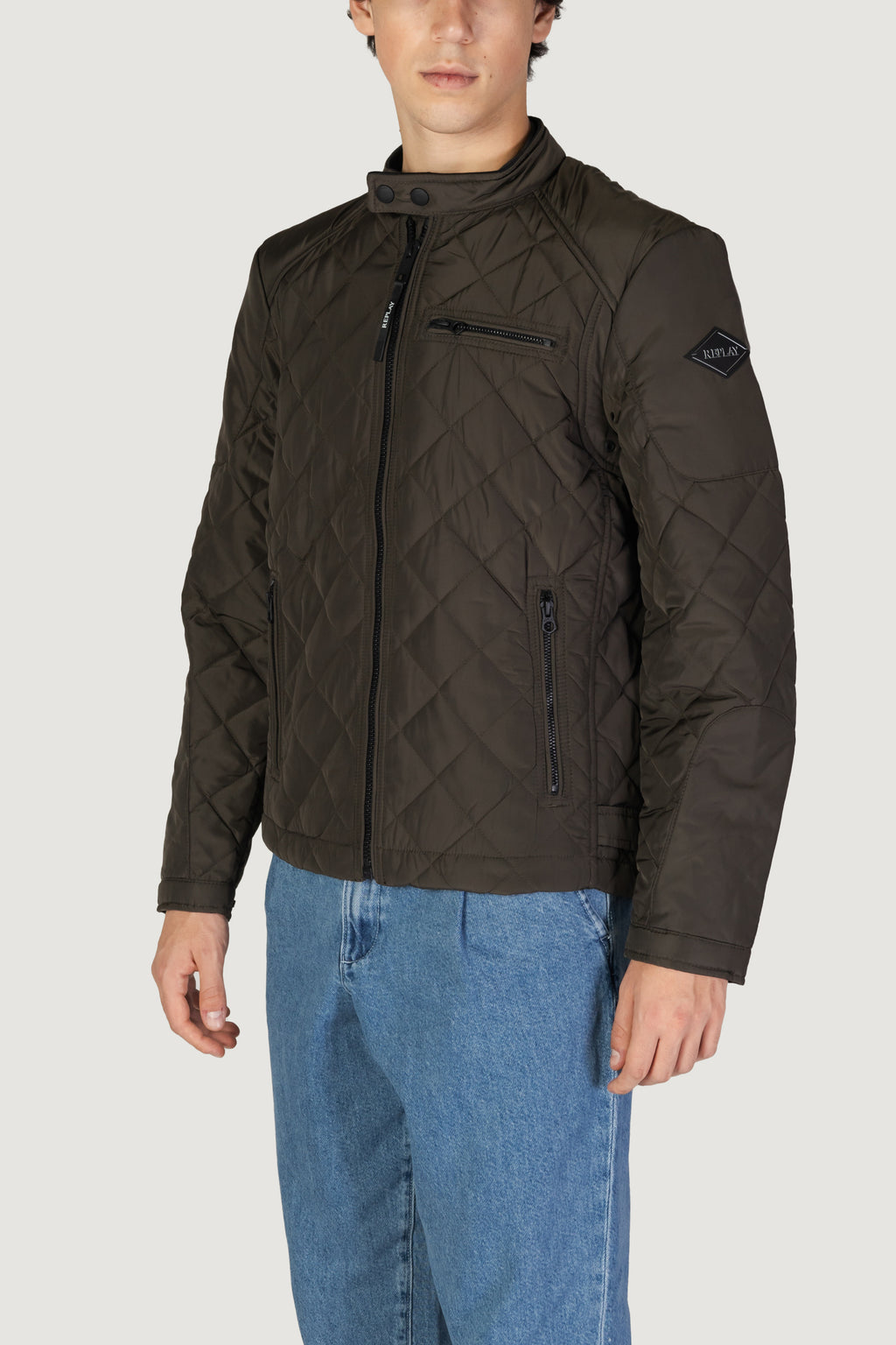 Jacket Replay POLY OXFORD