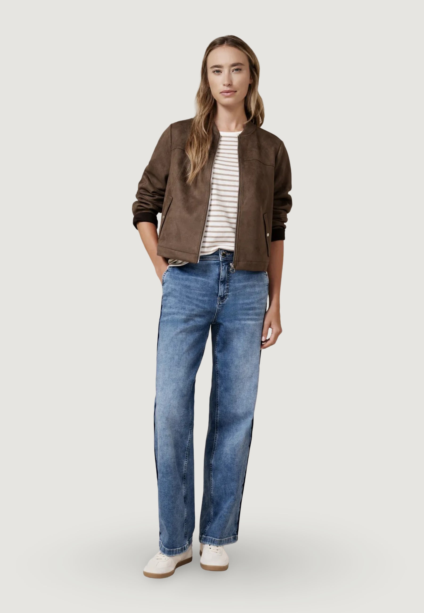 Giacchetto Street One Short Velours Jkt w.