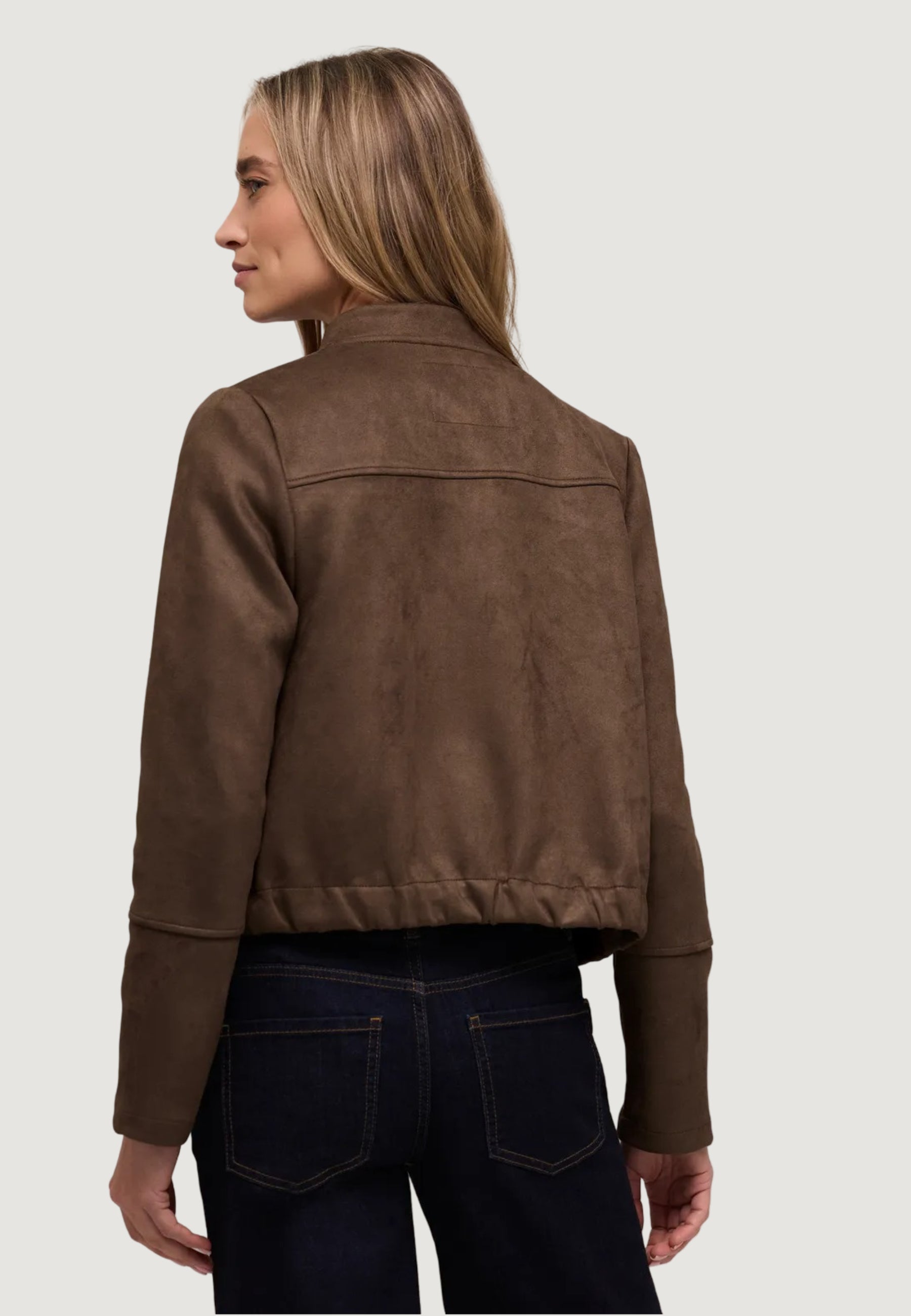 Giacchetto Street One Short Velours Jkt w.