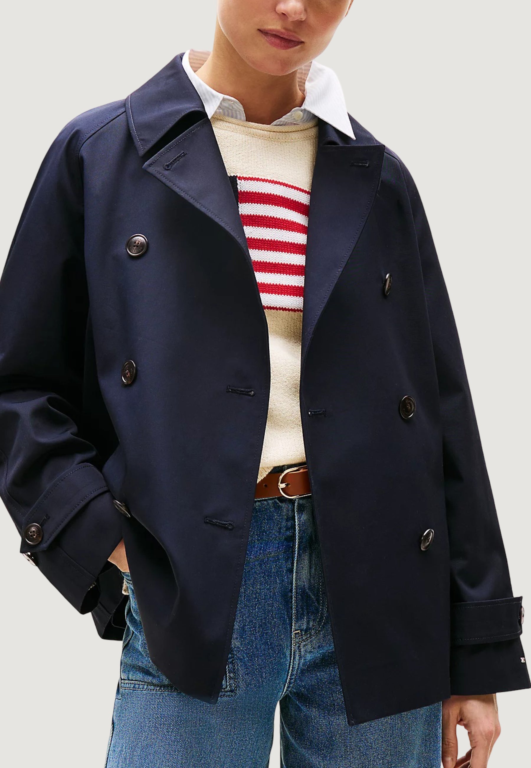 Giacchetto Tommy Hilfiger COTTON REG SHORT TRE