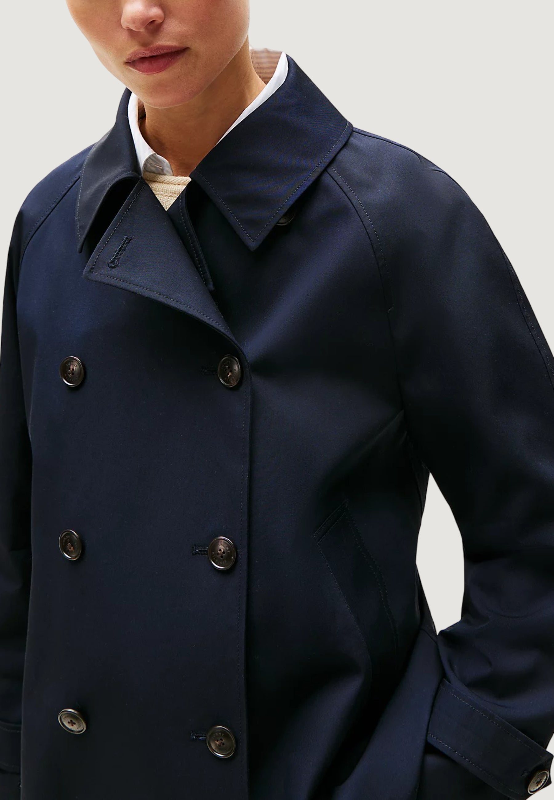 Giacchetto Tommy Hilfiger COTTON REG SHORT TRE