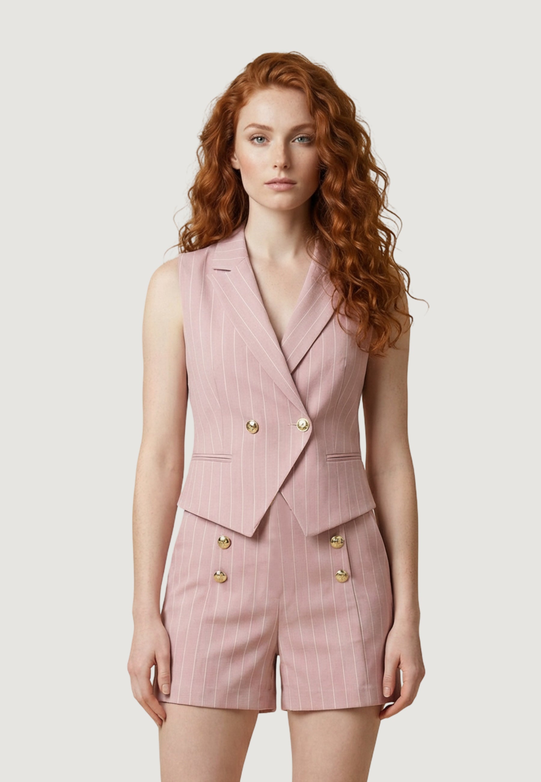 Gilet da completo Artigli DUE BOTTONI GESSATO