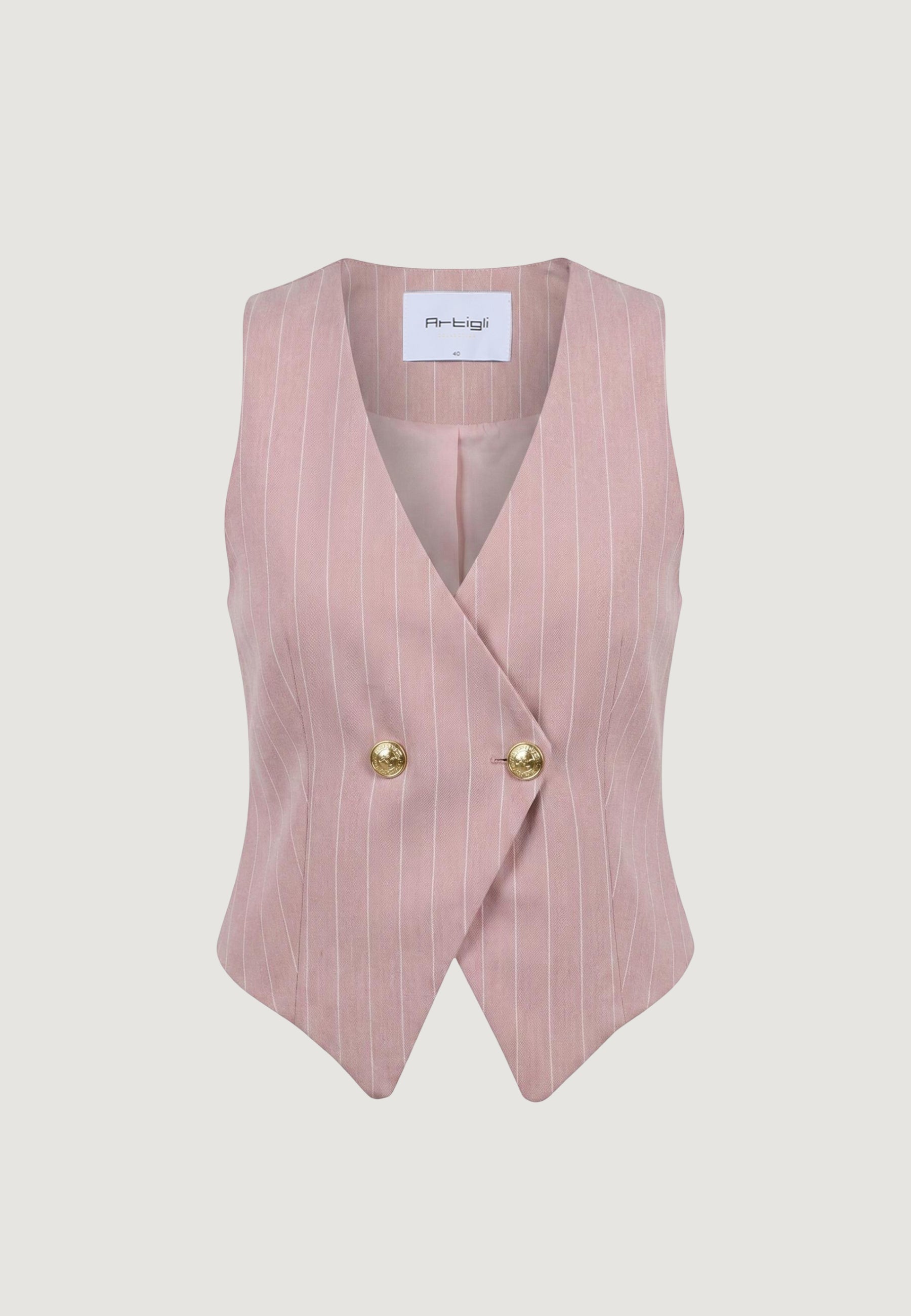 Gilet da completo Artigli DUE BOTTONI GESSATO