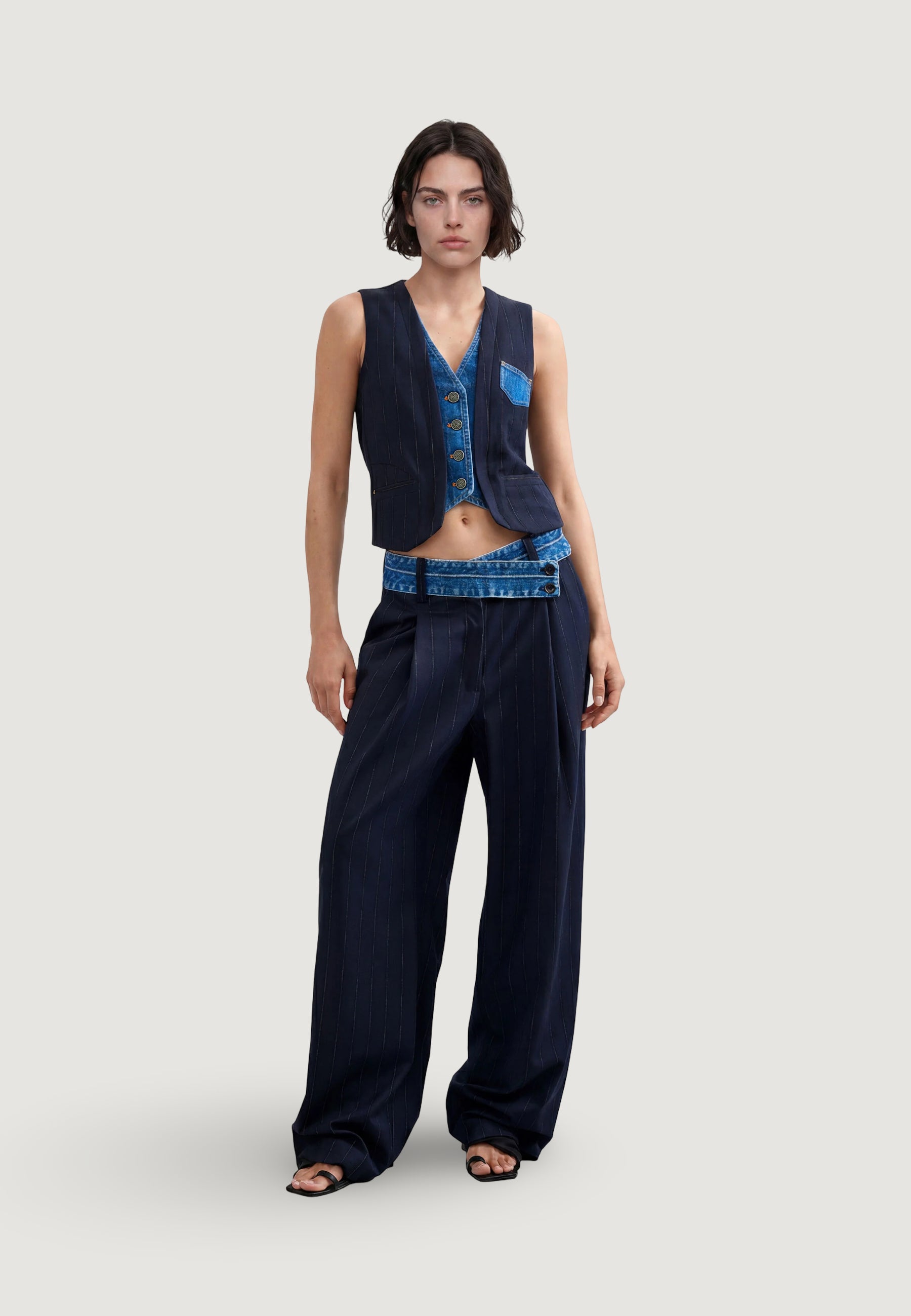 Gilet da completo Desigual CHALECO_DIPLO_DOBLE