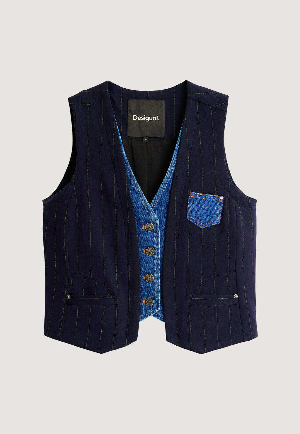 Gilet da completo Desigual CHALECO_DIPLO_DOBLE