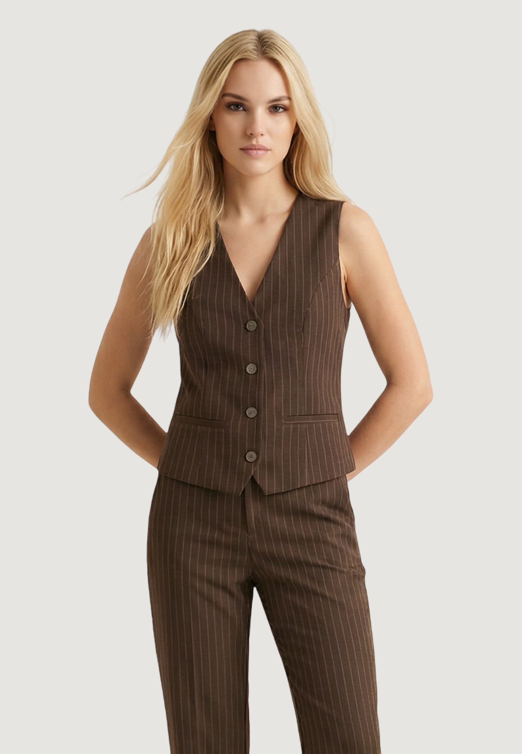 Gilet da completo I am Gilet Gessato
