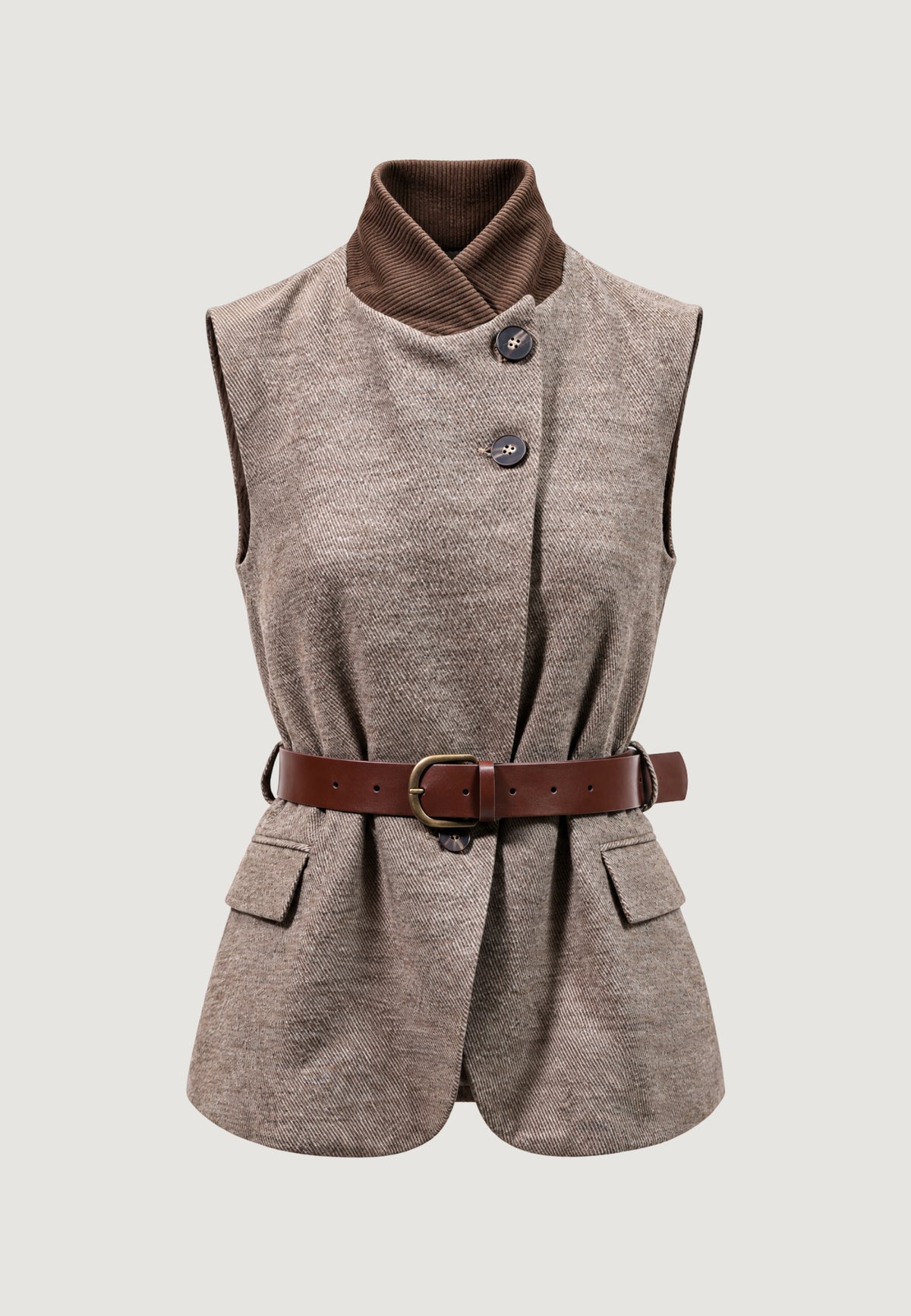 Gilet da completo I am HUDSON GRISAGLIA WAISTCOAT