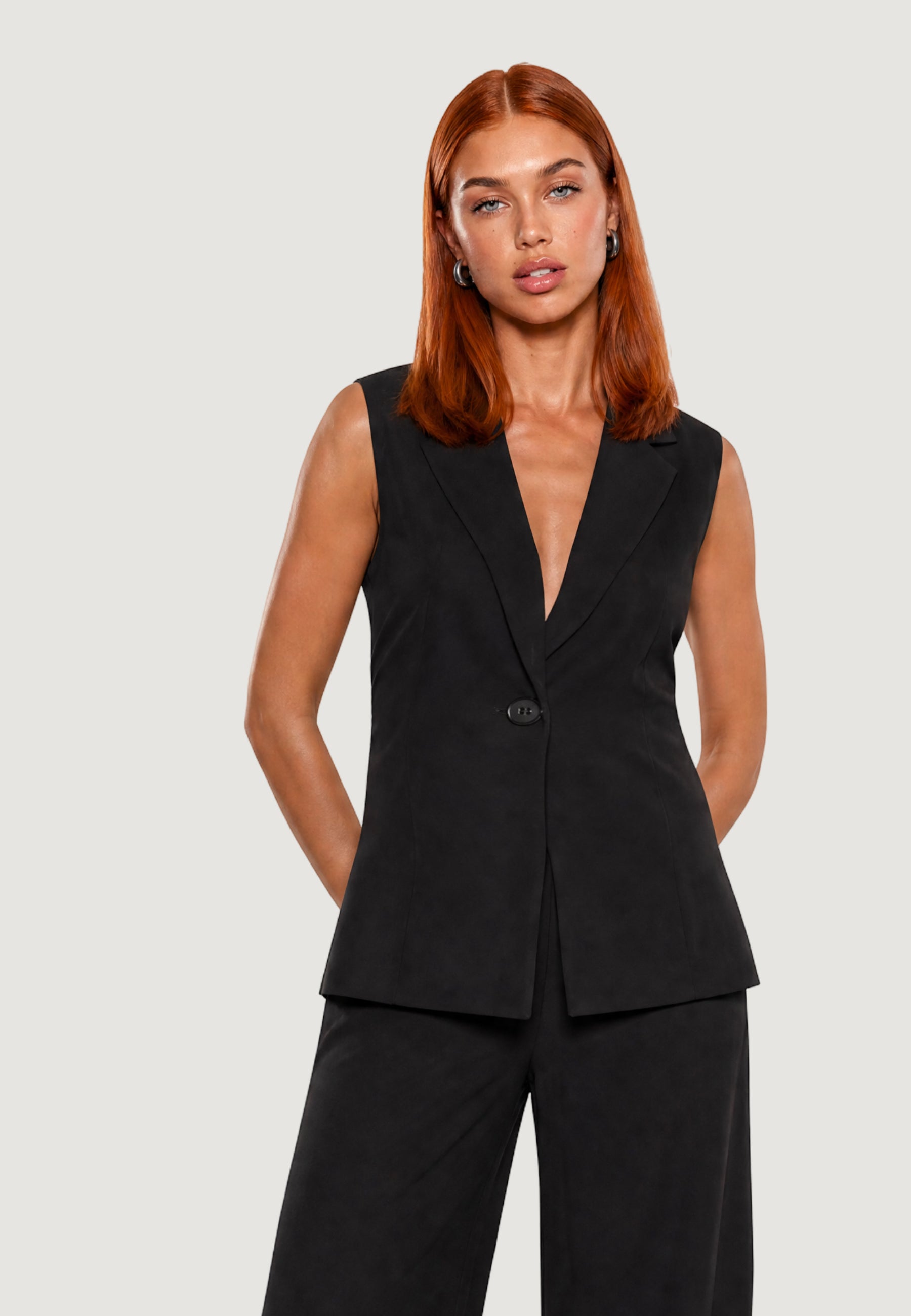 Gilet da completo I am Gilet Modal Monopetto