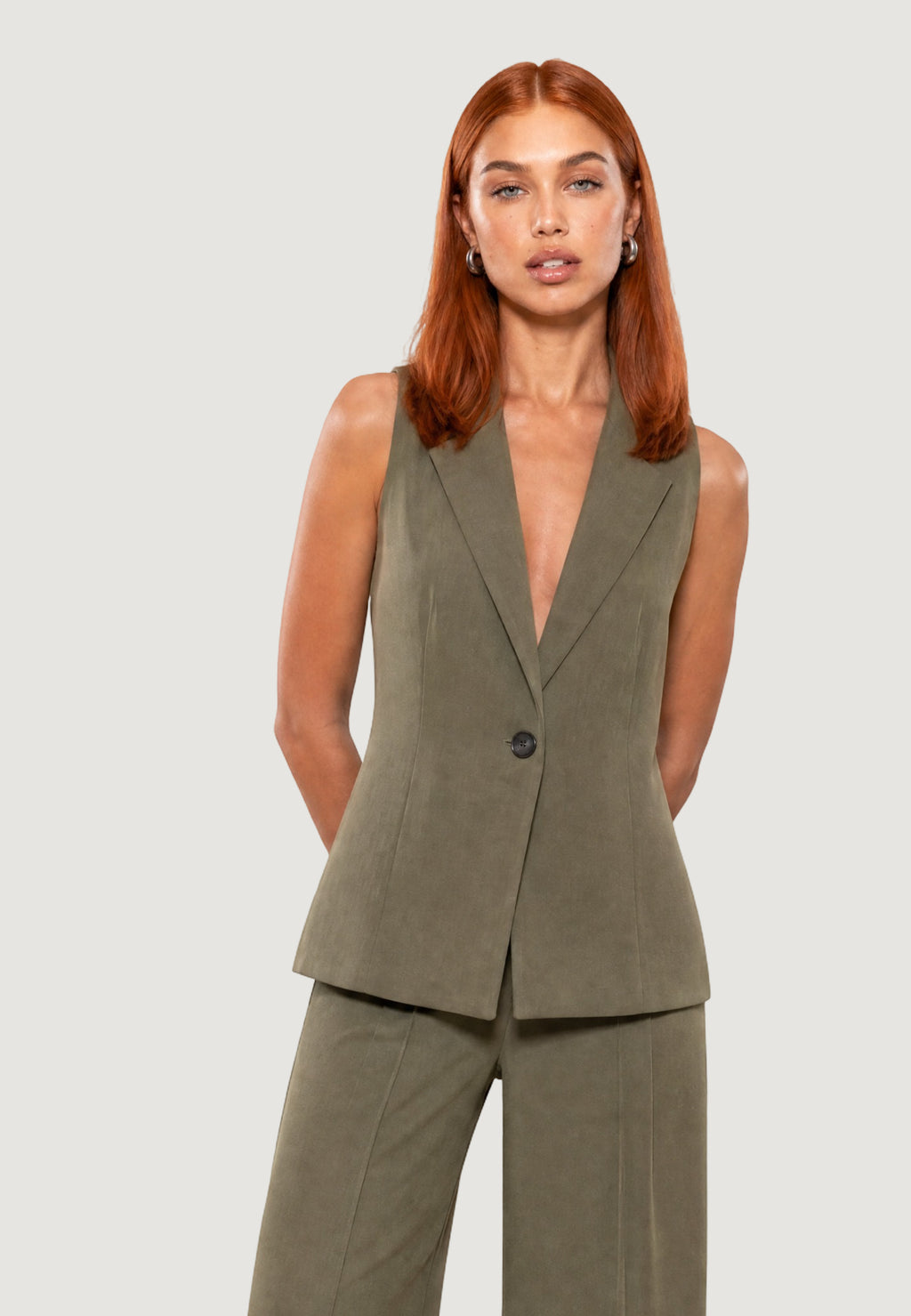 Gilet da completo I am Gilet Modal Monopetto