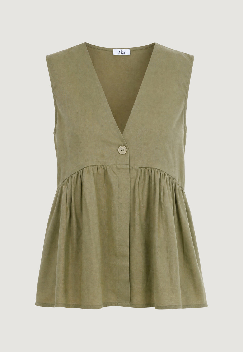 Gilet da completo I am Gilet Lino Bottoni