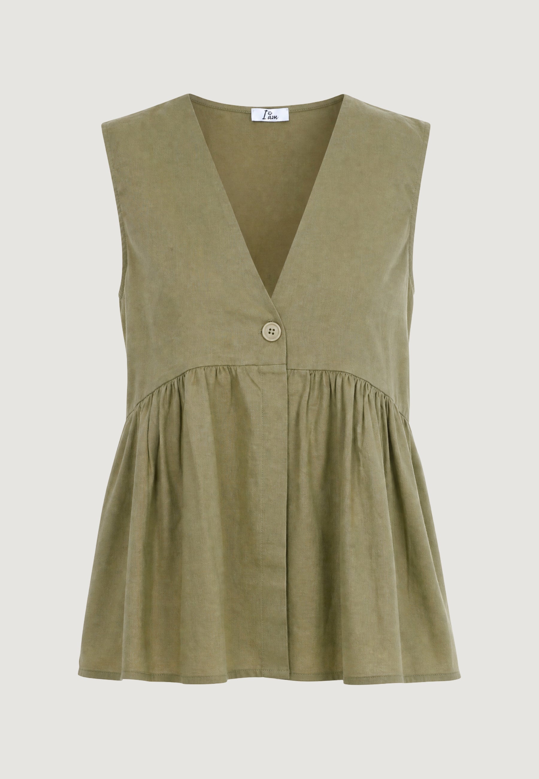 Gilet da completo I am Gilet Lino Bottoni