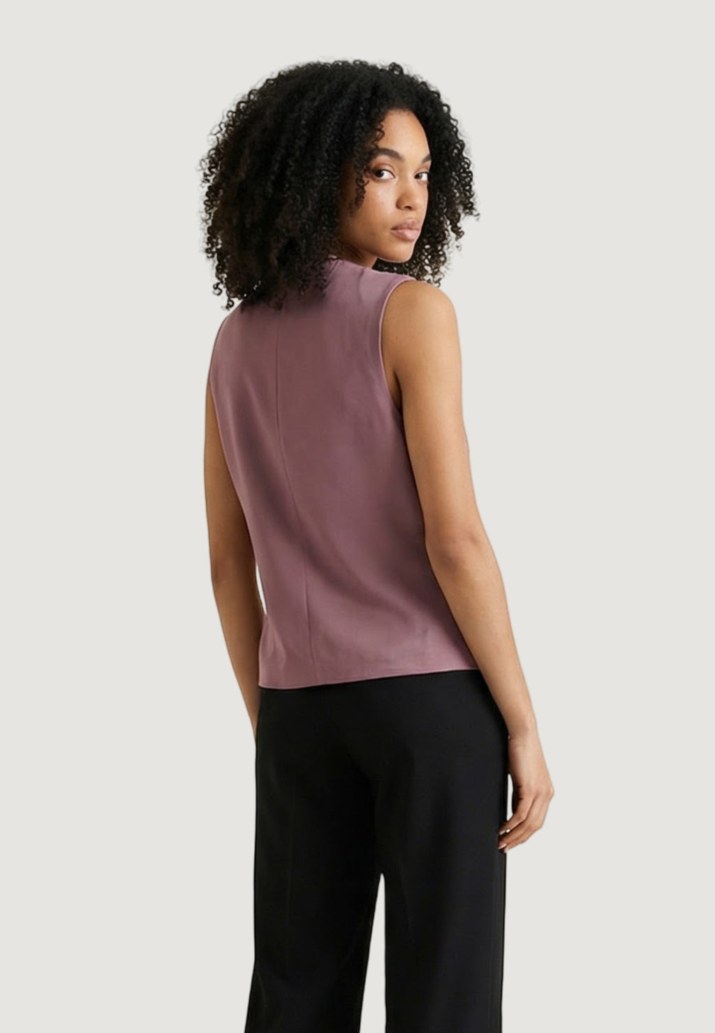 Gilet da completo Only Onlgoa S/L Linen Bl Waistcoat Cc Tlr