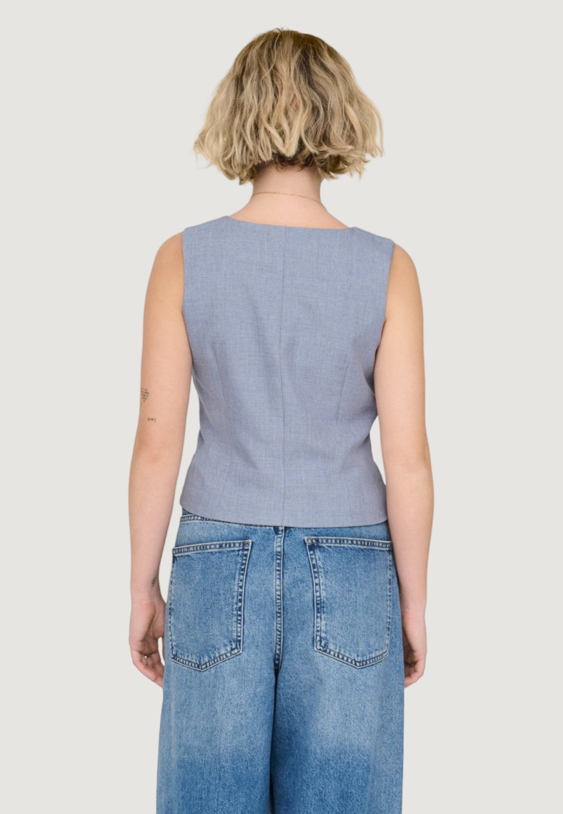 Gilet da completo Only Onllinda S/L Mel Fit Waistcoat Tlr Noos