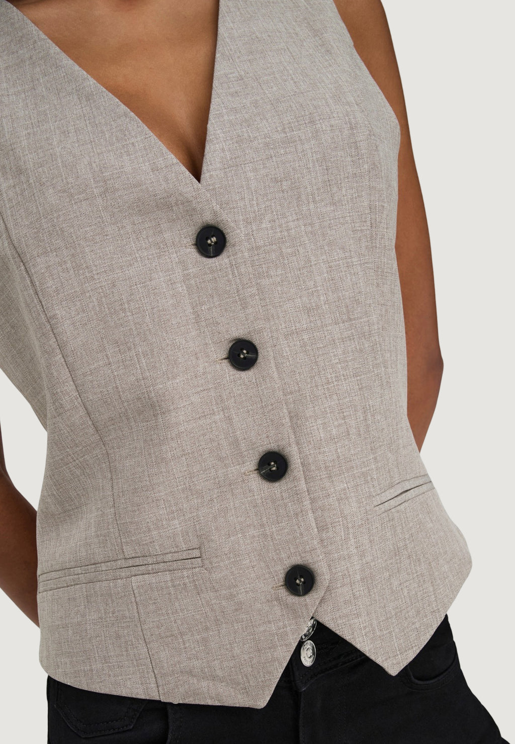 Gilet da completo Only Onllinda S/L Mel Fit Waistcoat Tlr Noos